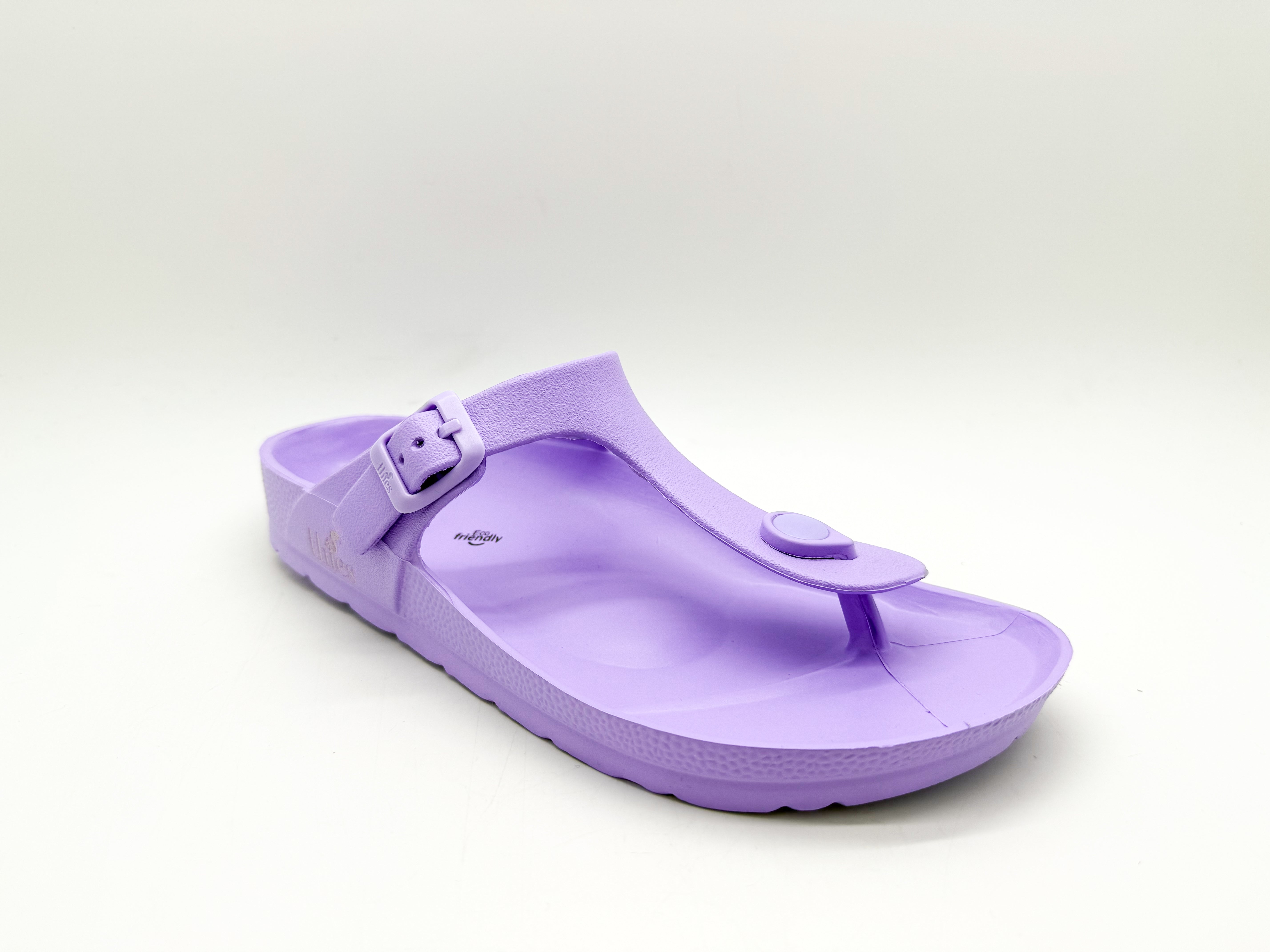 thies womens vegan Sandal Ecofoam Thong Lavender