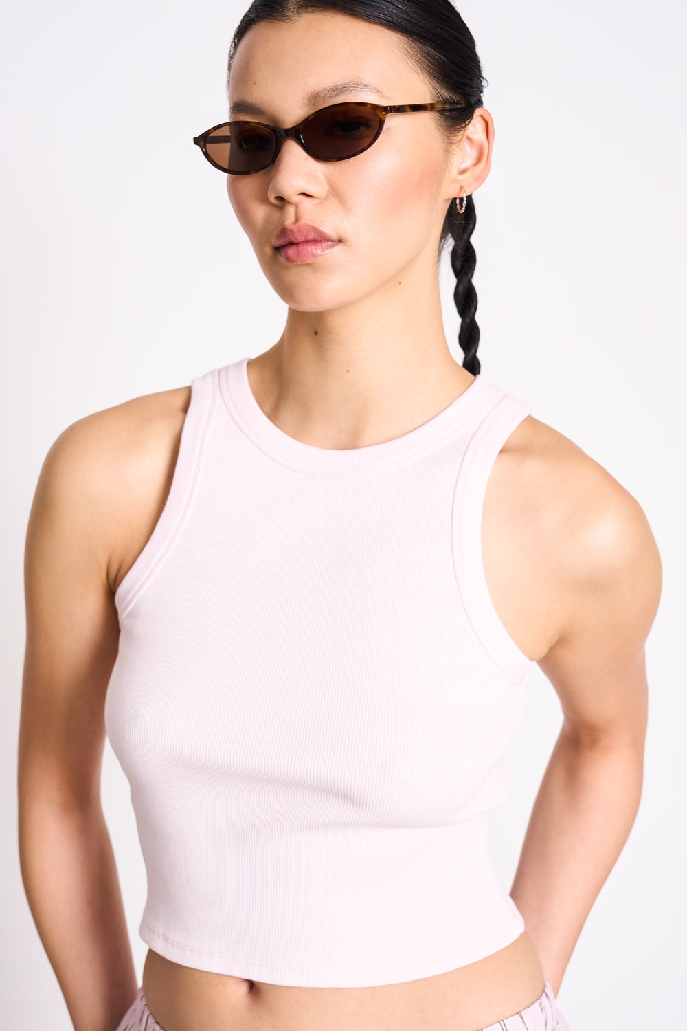 JAN 'N JUNE Damen vegan Tank Top Porto Light Orchid Pink