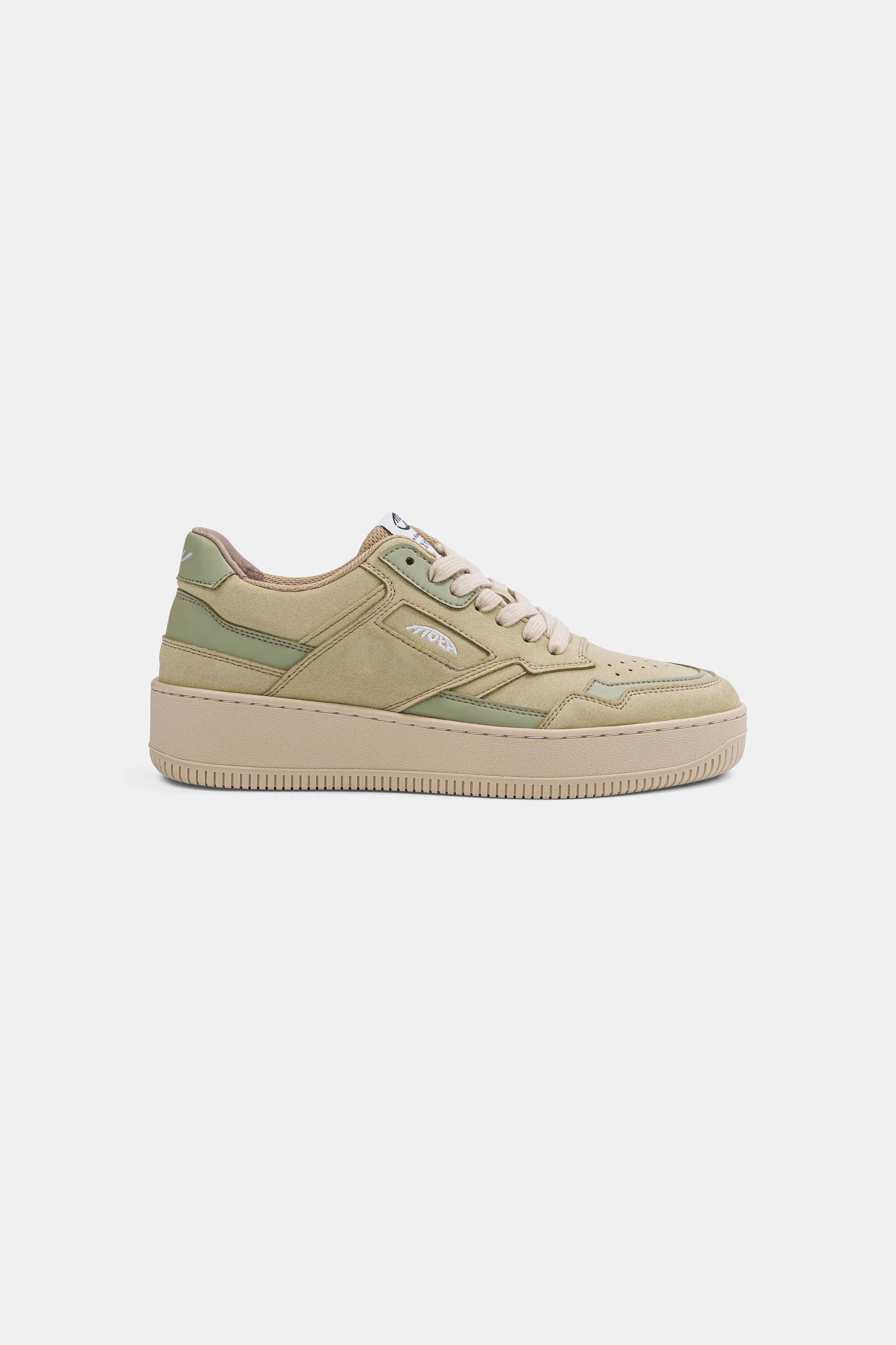 Image of MoEa mannen vegan Sneakers Origin Full Aloe Vegan Suede Cactus