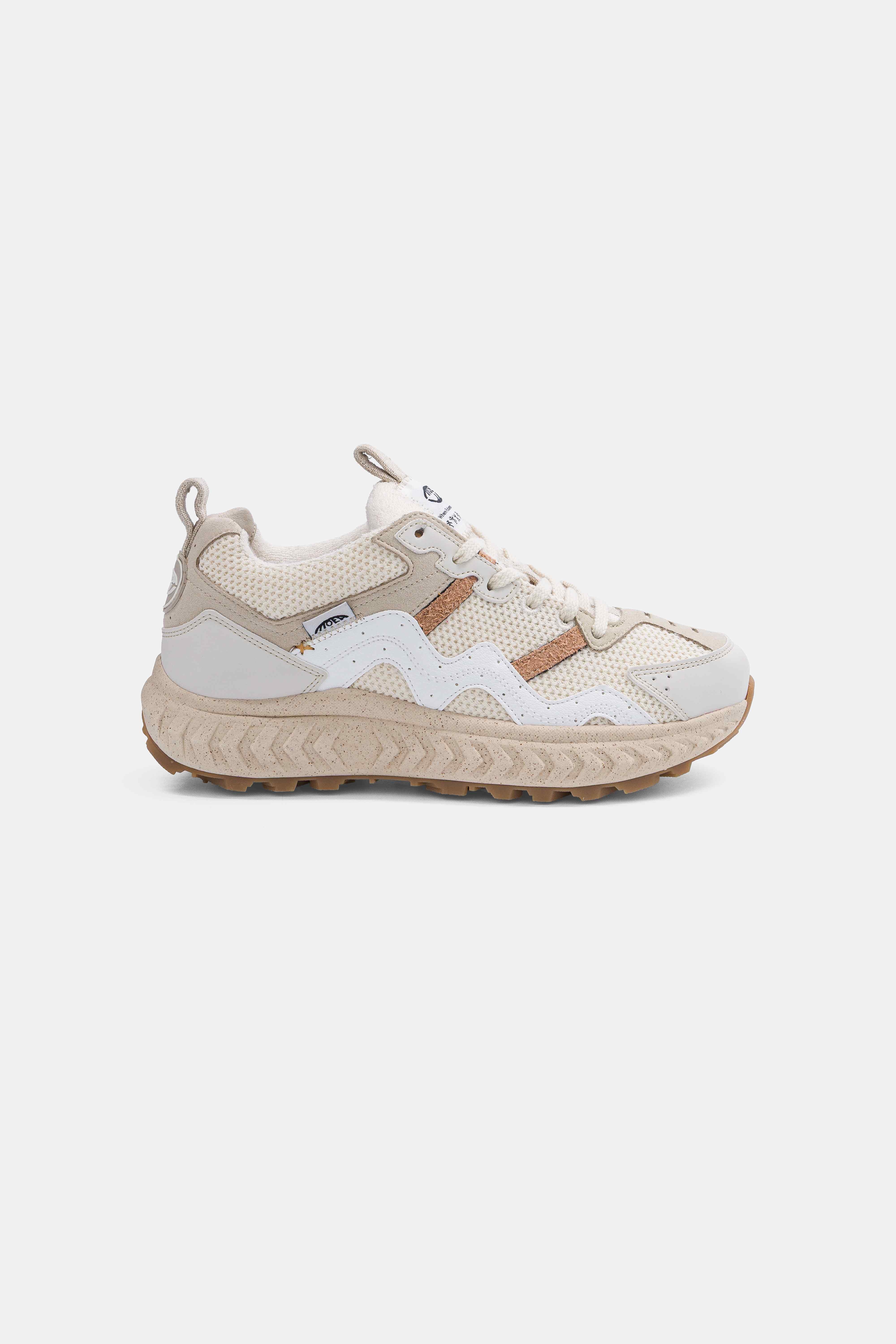 Image of MoEa mannen vegan Sneakers Dune Craft Crème & Beige Corn