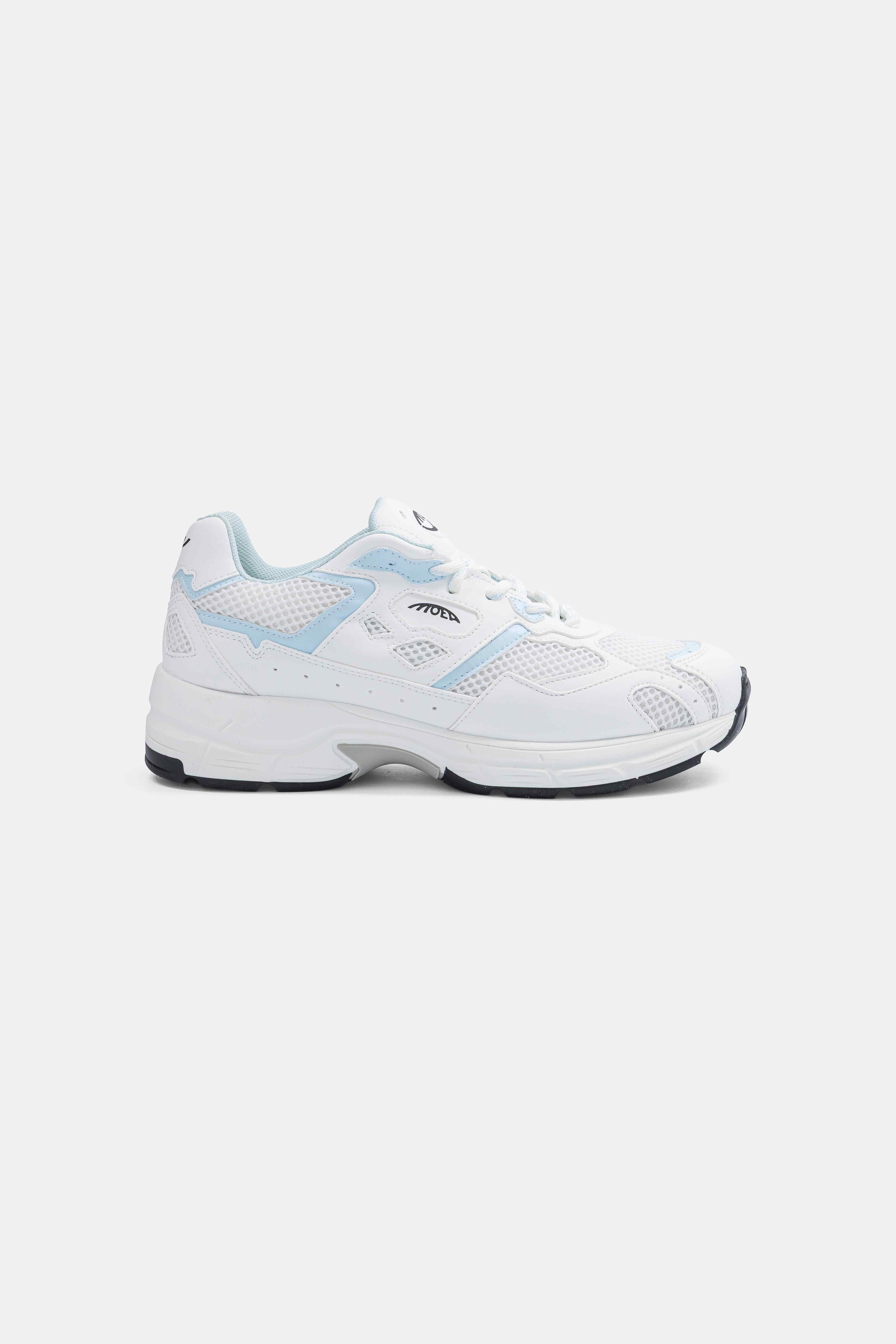 Image of MoEa mannen vegan Sneakers Rush White & Ice Corn