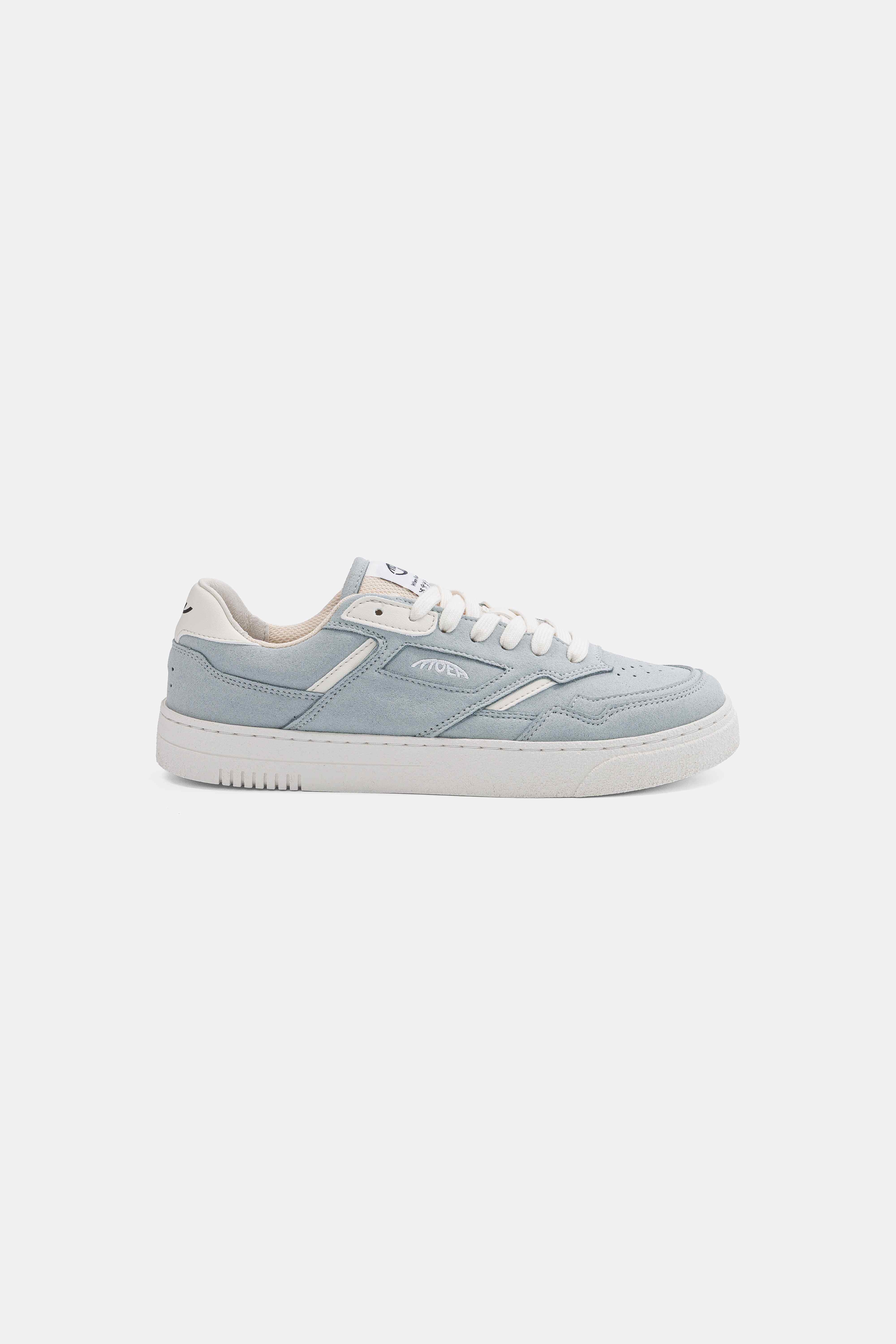 Image of MoEa mannen vegan Sneakers Origin Low Sea Vegan Suede & Beige Corn