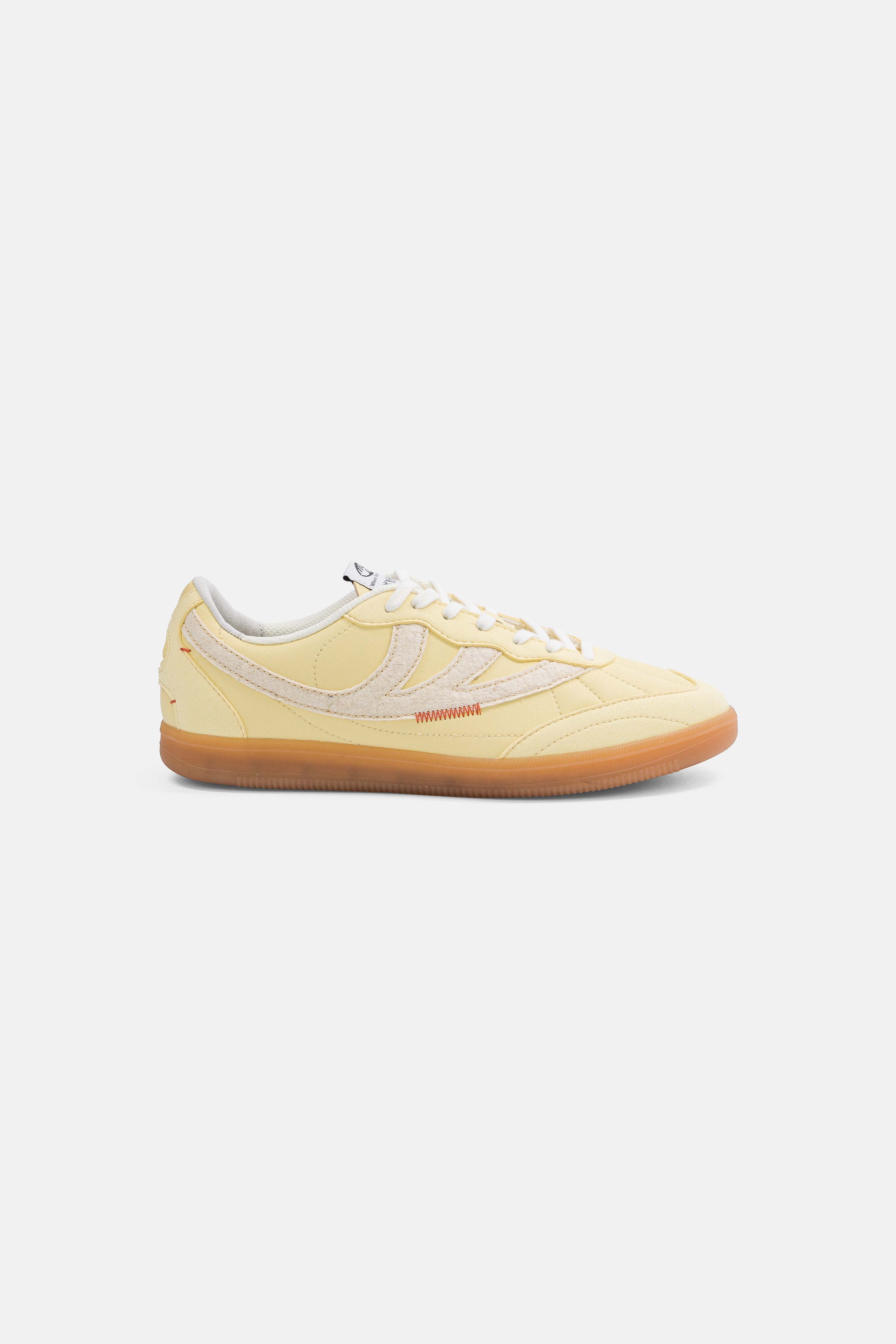 Image of MoEa mannen vegan Sneakers Flow Full Yellow Pineapple