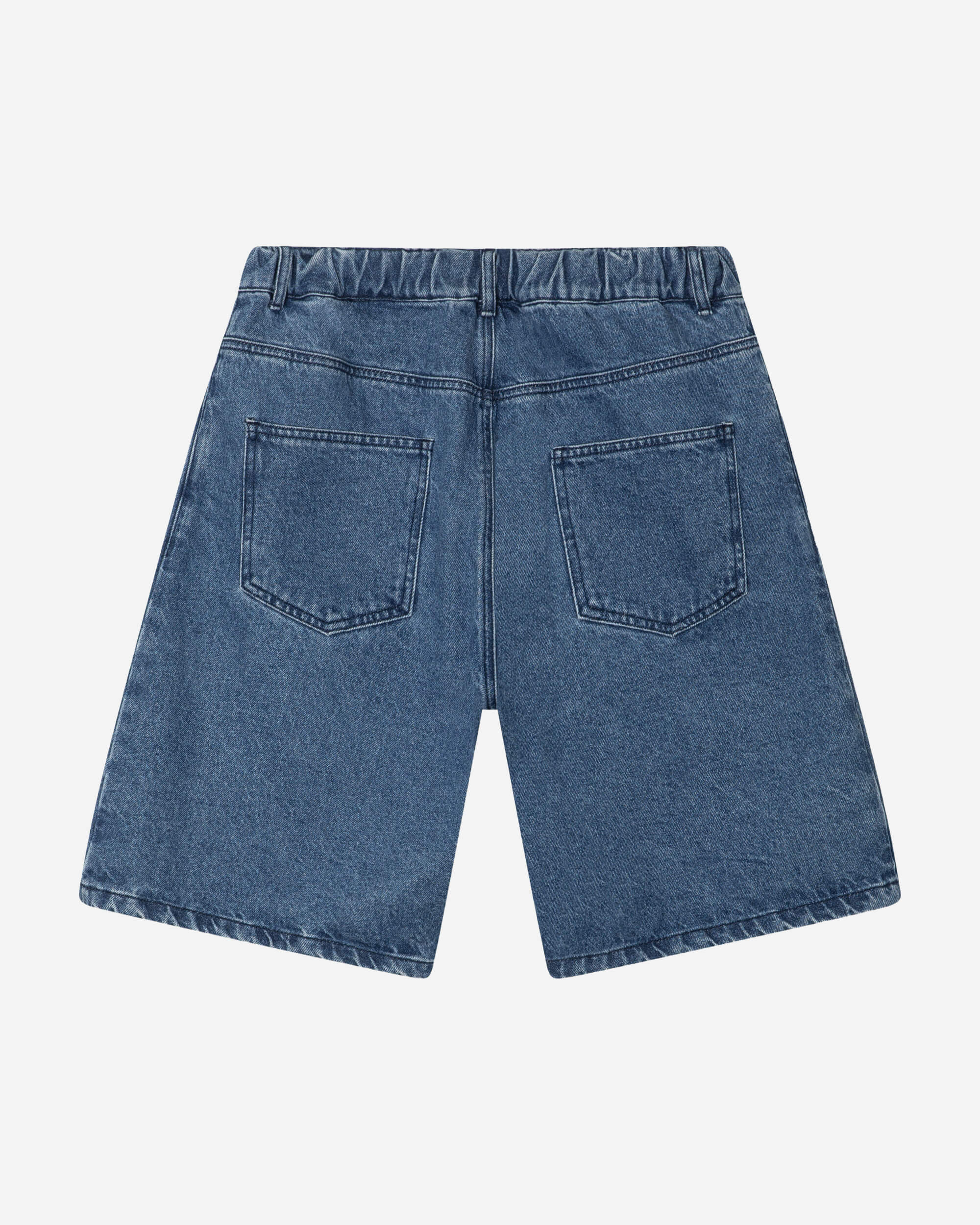MATONA Losse Shorts Van Spijkerstof, Middenblauw