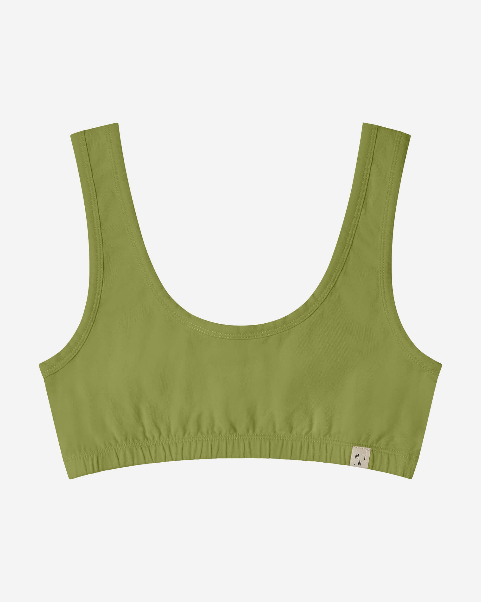 MATONA womens vegan Bralette Basic Olive
