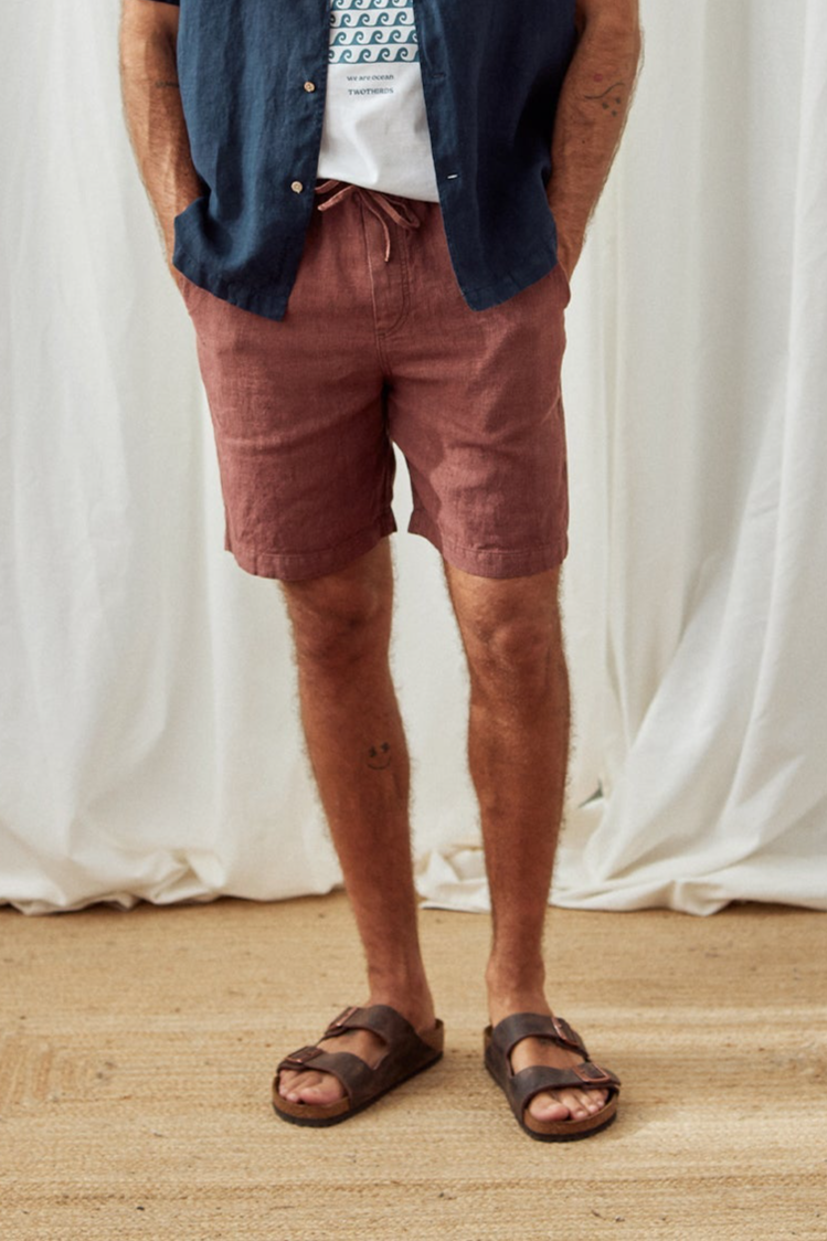 TWOTHIRDS Herren vegan Shorts Bagaat Cappuccino