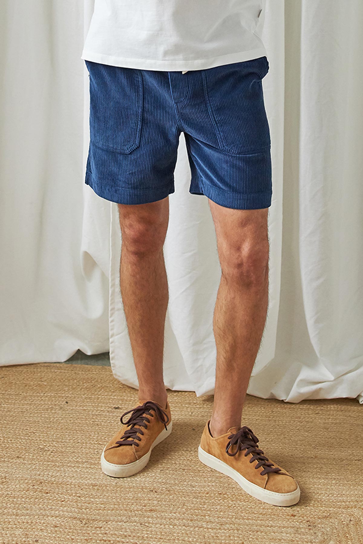 TWOTHIRDS Herren vegan Shorts Tilgo Navy Blue