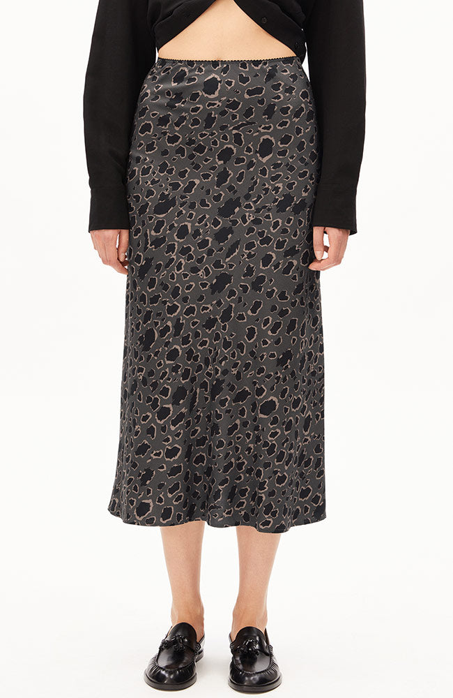 Image of ARMEDANGELS dames vegan Rok Lenovaa Leopard Print