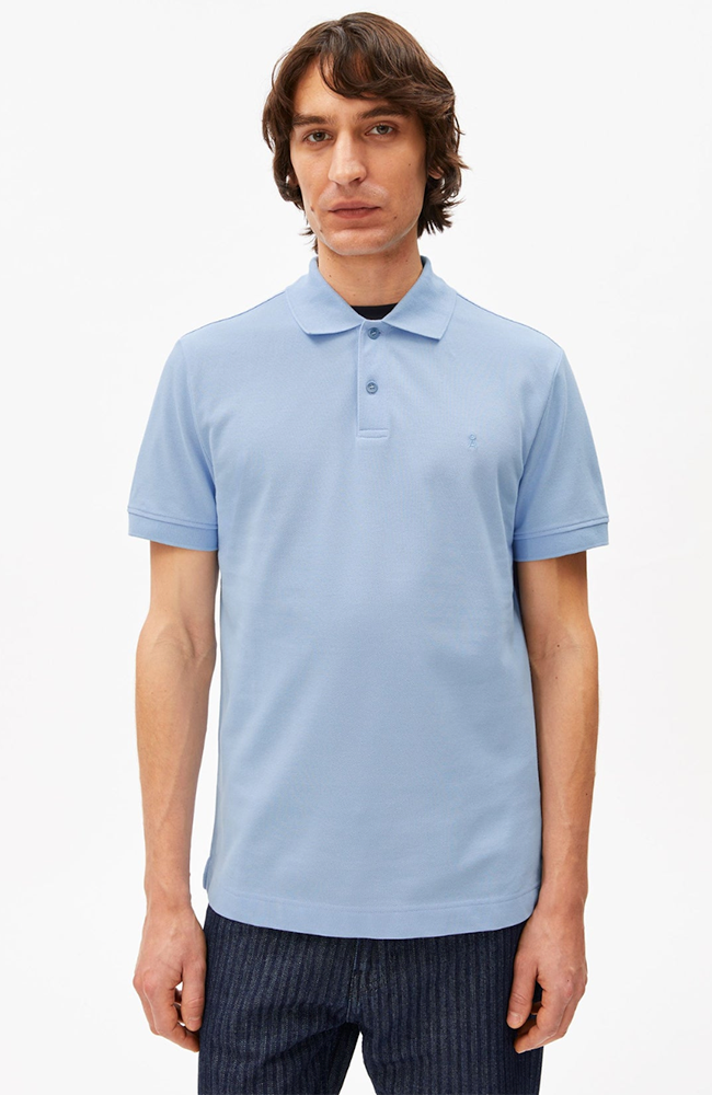 ARMEDANGELS Polo Maario Wedgwood Blue