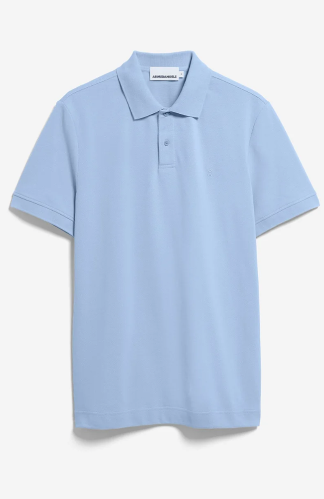 ARMEDANGELS Polo Maario Wedgwood Blue