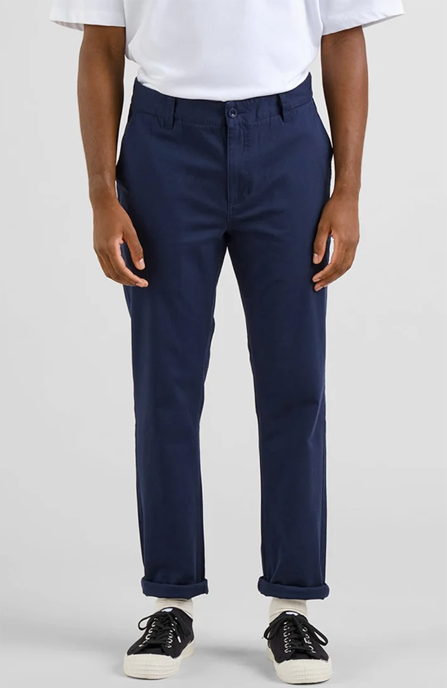 Image of DEDICATED mannen vegan Chino Sund Navy
