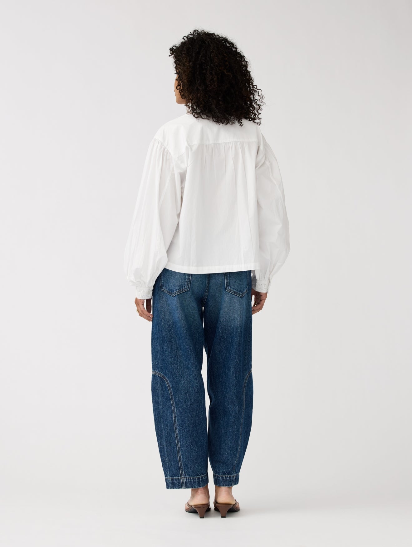 Alchemist womens vegan Blouse Eva Very White