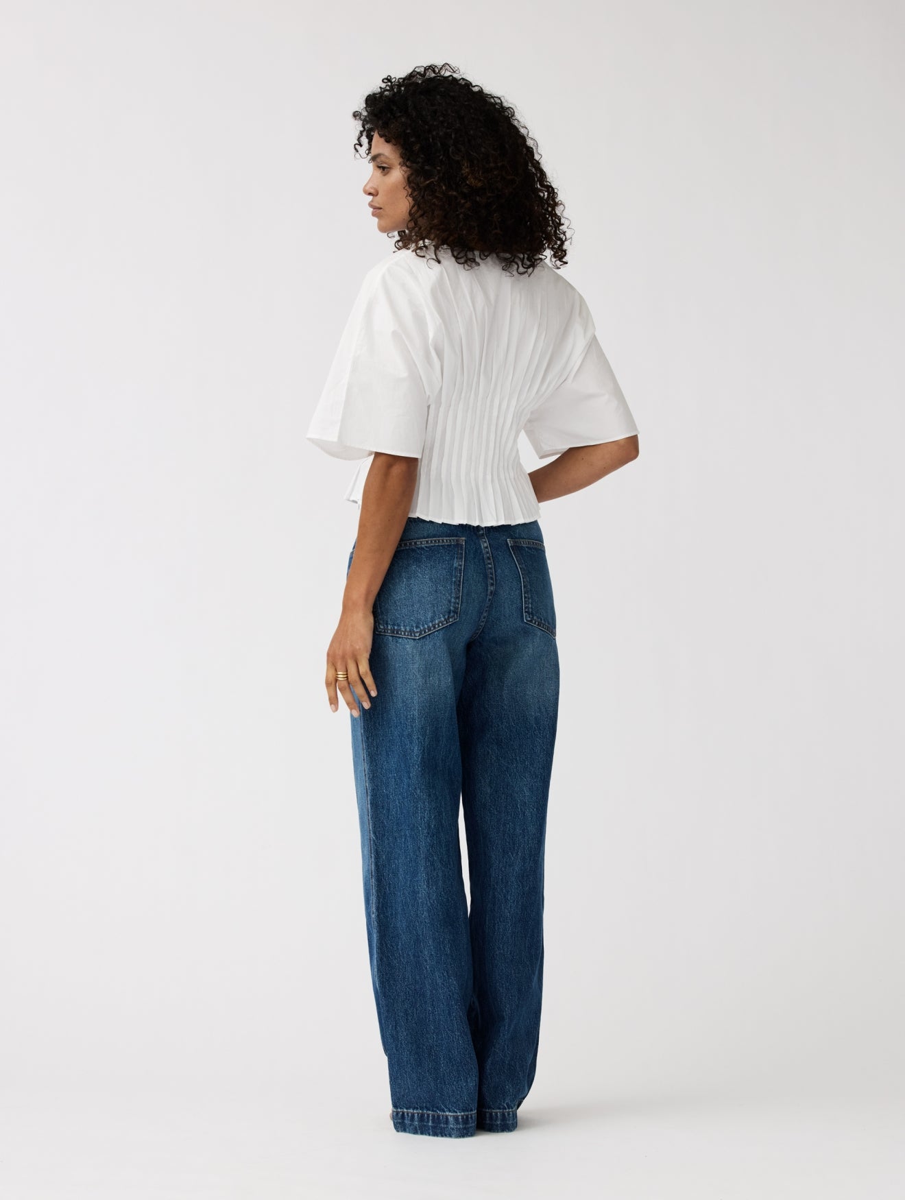 Alchemist womens vegan Top Pien Very White