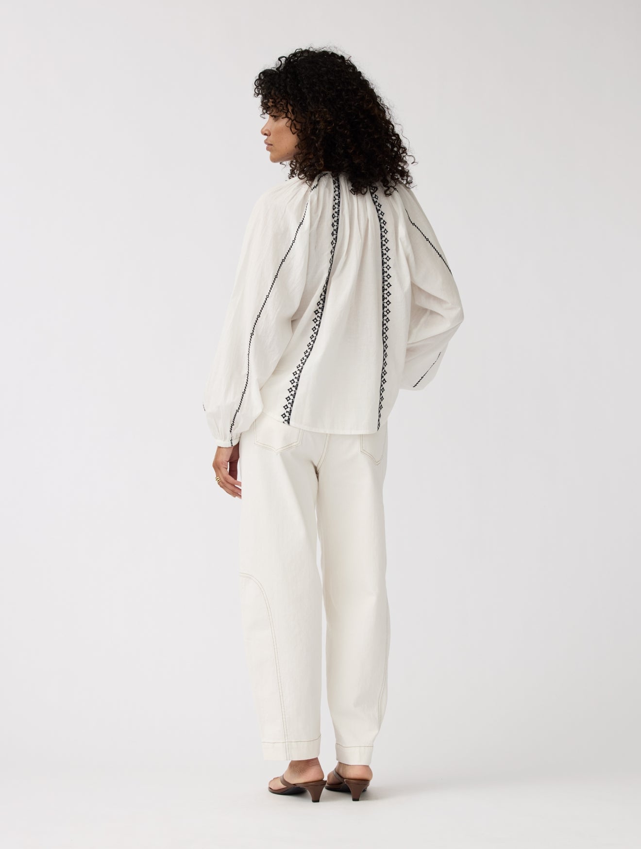 Alchemist womens vegan Top Jill White