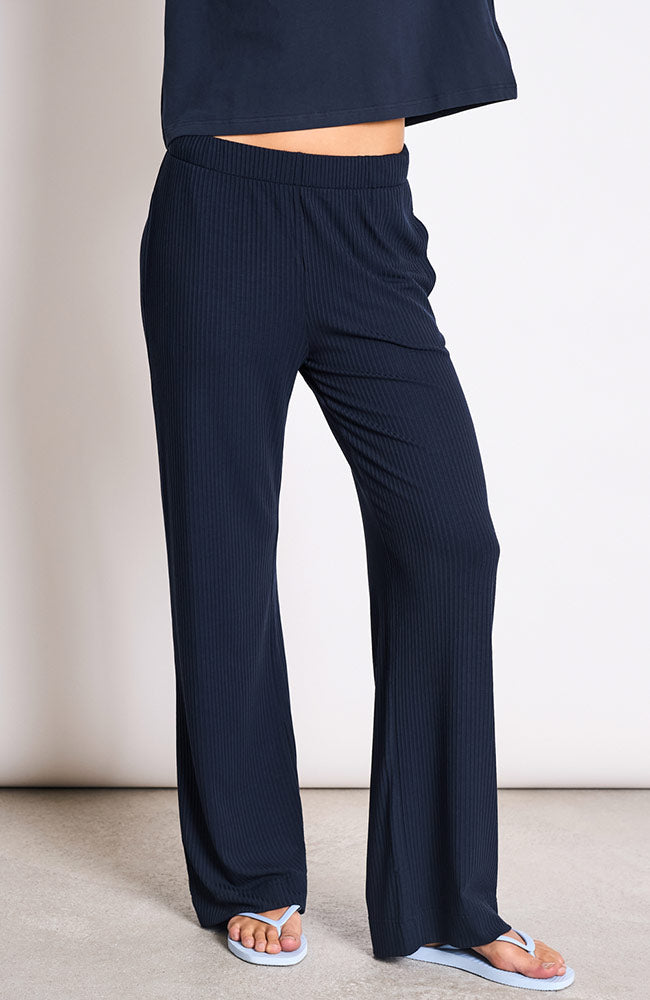 Image of JAN 'N JUNE dames vegan Broek Smilla Nacht Herfst