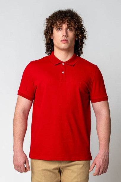 GORG men vegan Polo Shirt Bordeaux