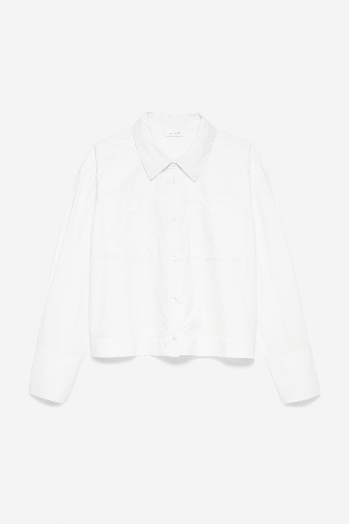 Image of Alchemist dames vegan Blouse Loes Heel Wit