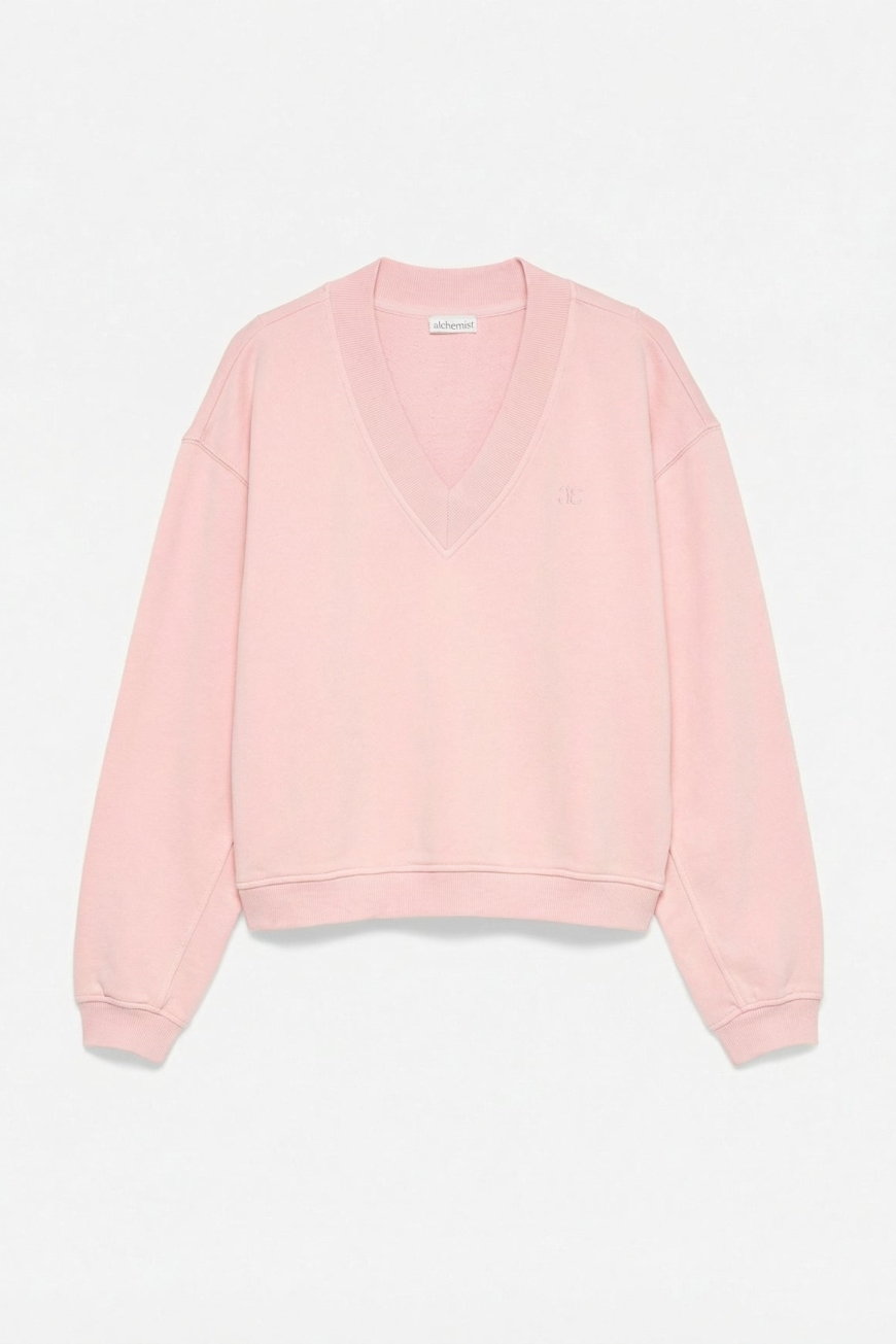 Image of Alchemist dames vegan Trui Gaia Rose Pink