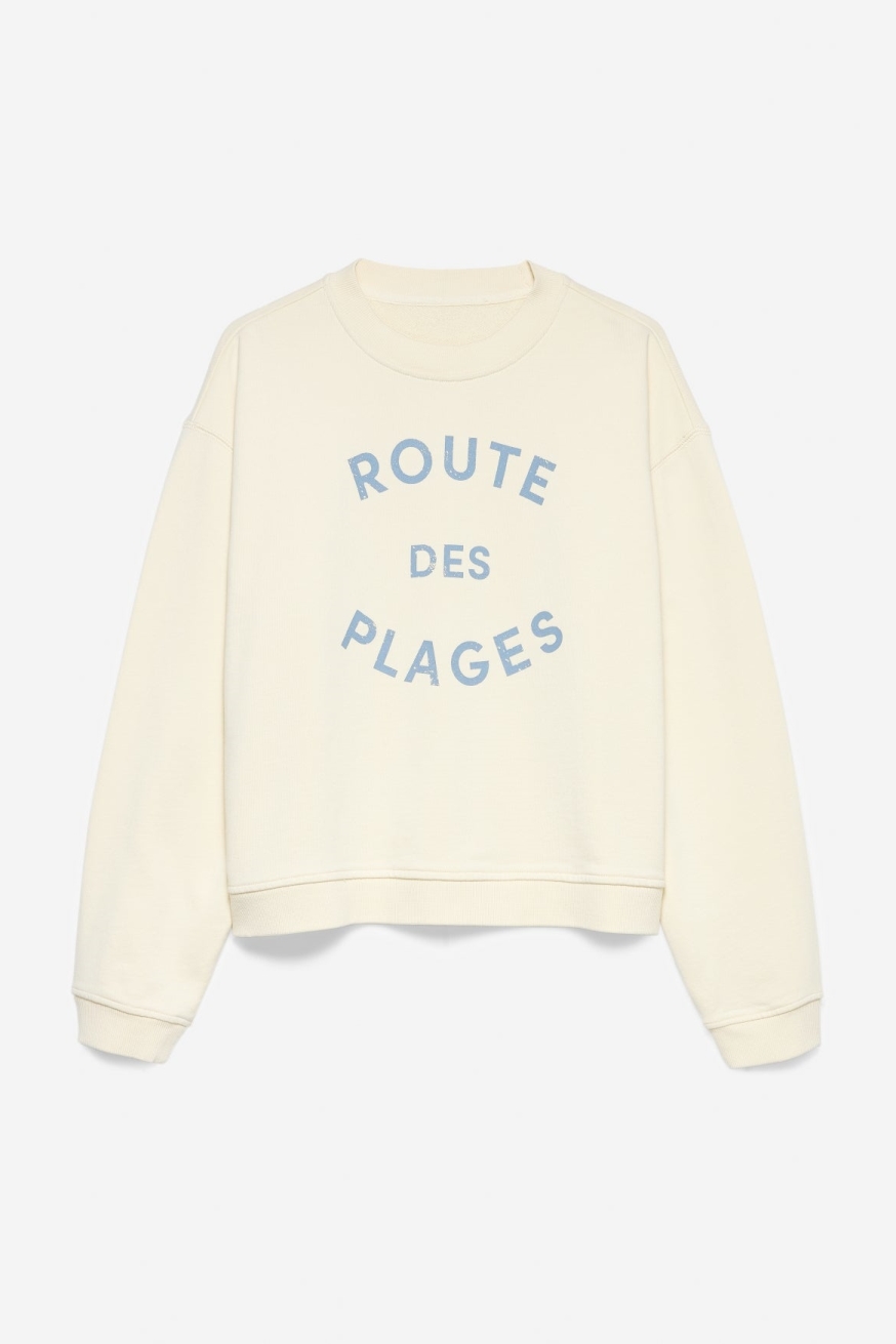 Image of Alchemist dames vegan Sweater Isla Havermoutcrème