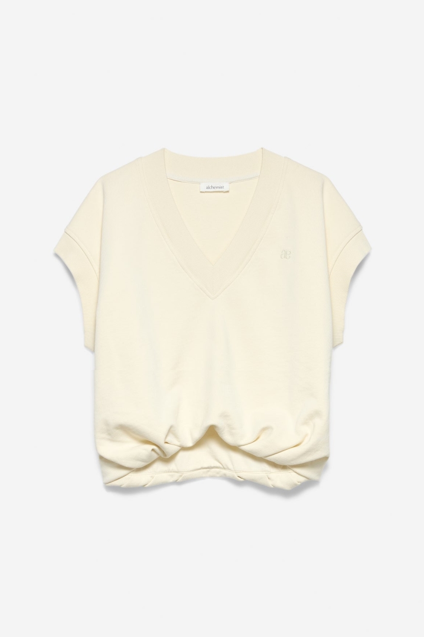 Image of Alchemist dames vegan Top Ola Havermoutcrème