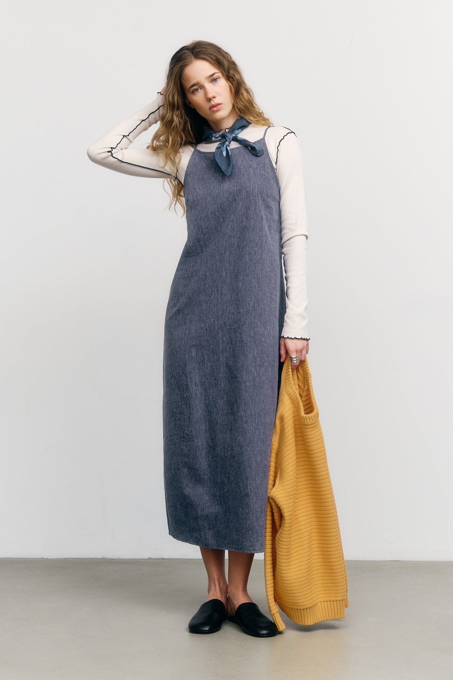 Image of Rotholz dames vegan Zomerjurk Blauw
