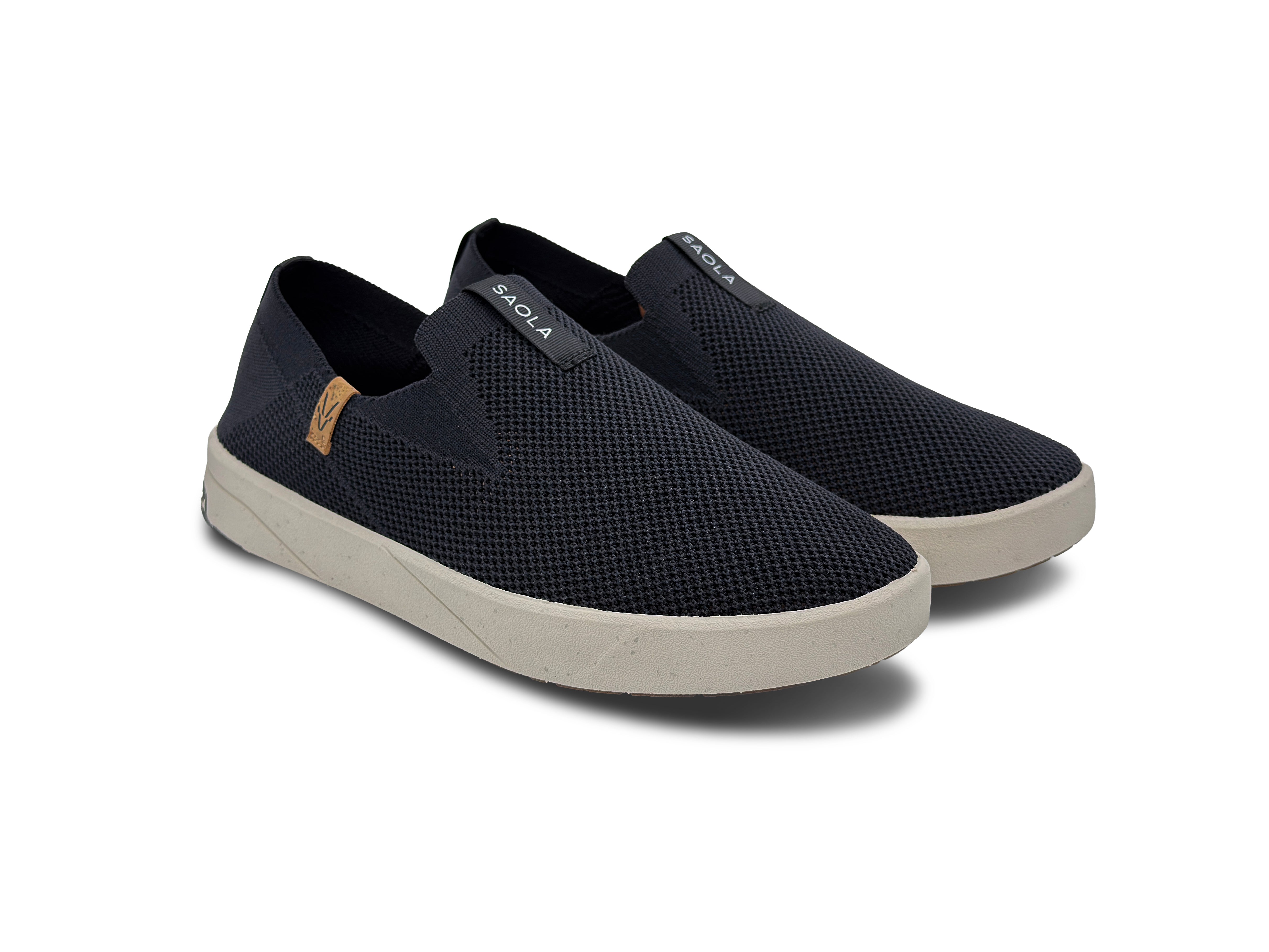 SAOLA men vegan Sneakers Men Bali Black