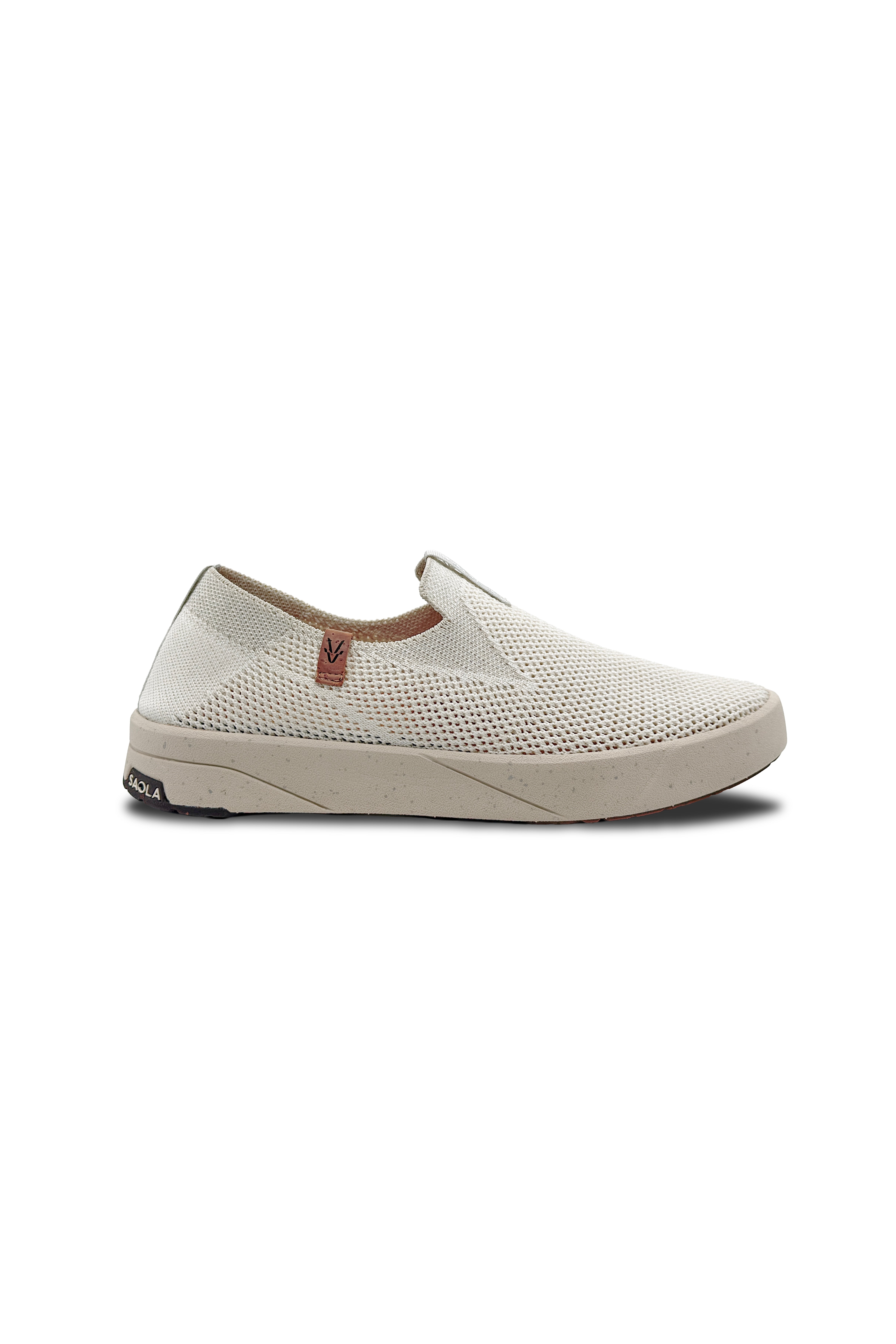 Image of SAOLA dames vegan Sneakers Voor Dames Bali Wit Zilver