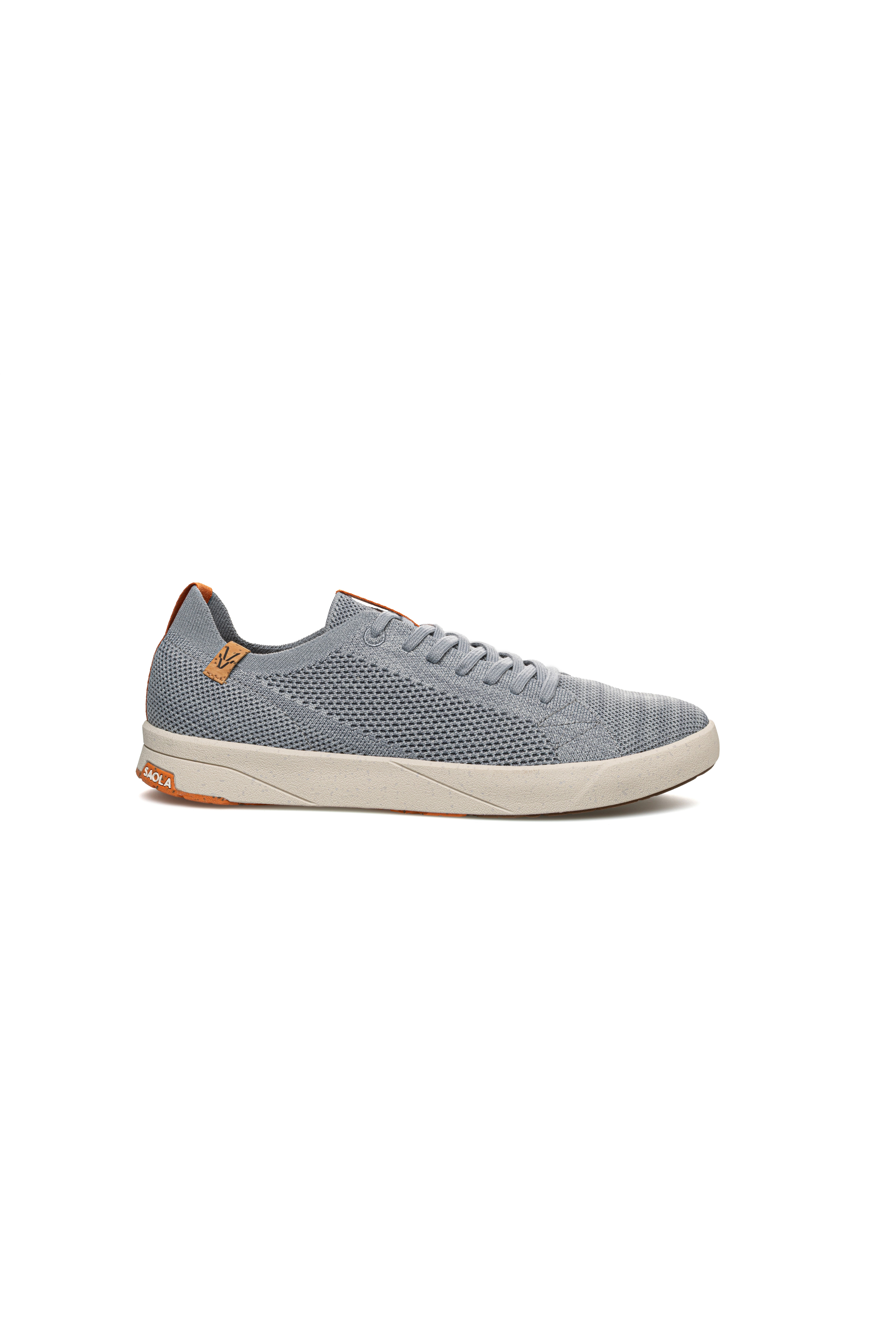 Image of SAOLA mannen vegan Sneakers Voor Heren Cannon Knit 2.0 Grijs