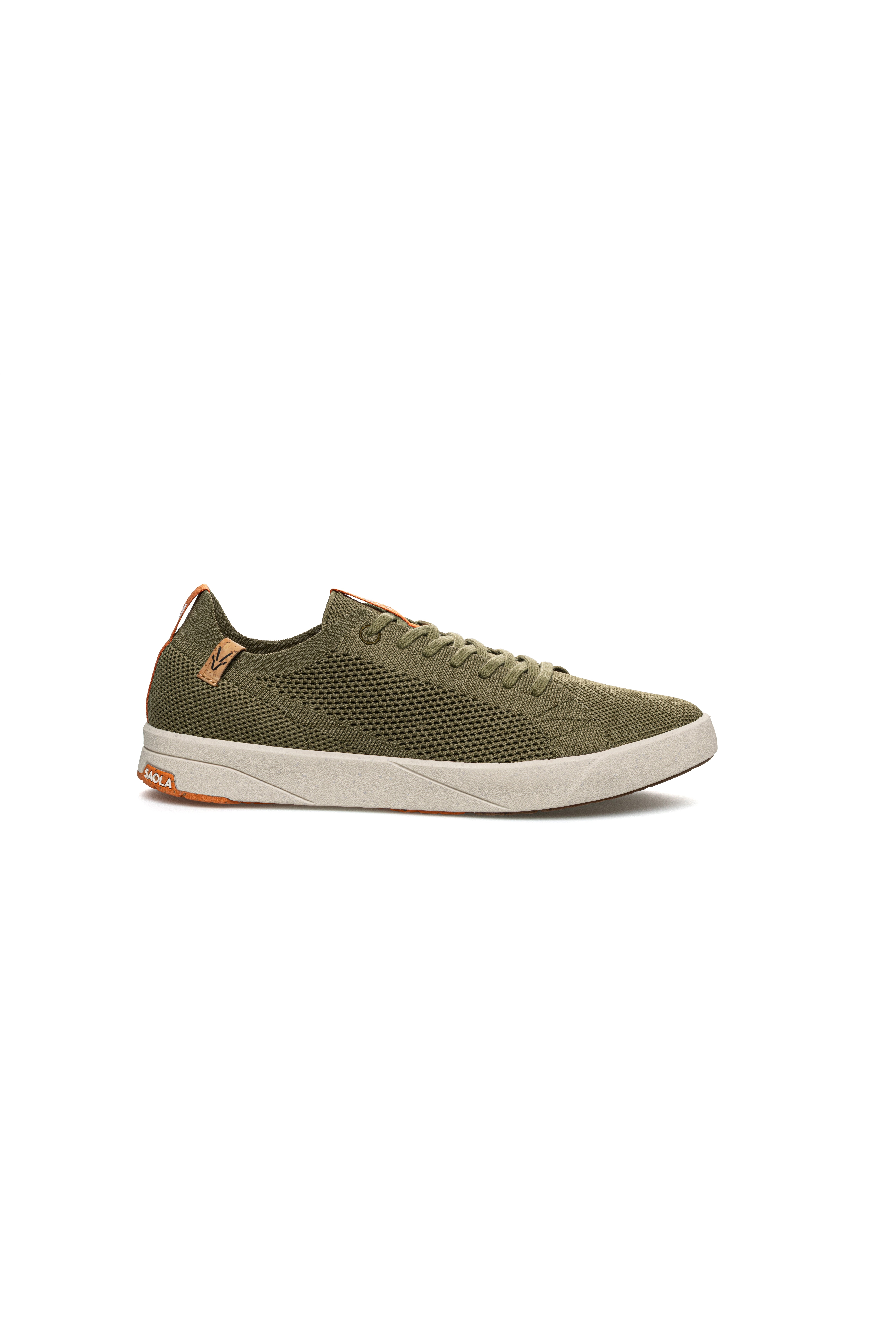 Image of SAOLA mannen vegan Sneakers Voor Heren Cannon Knit 2.0 Olive