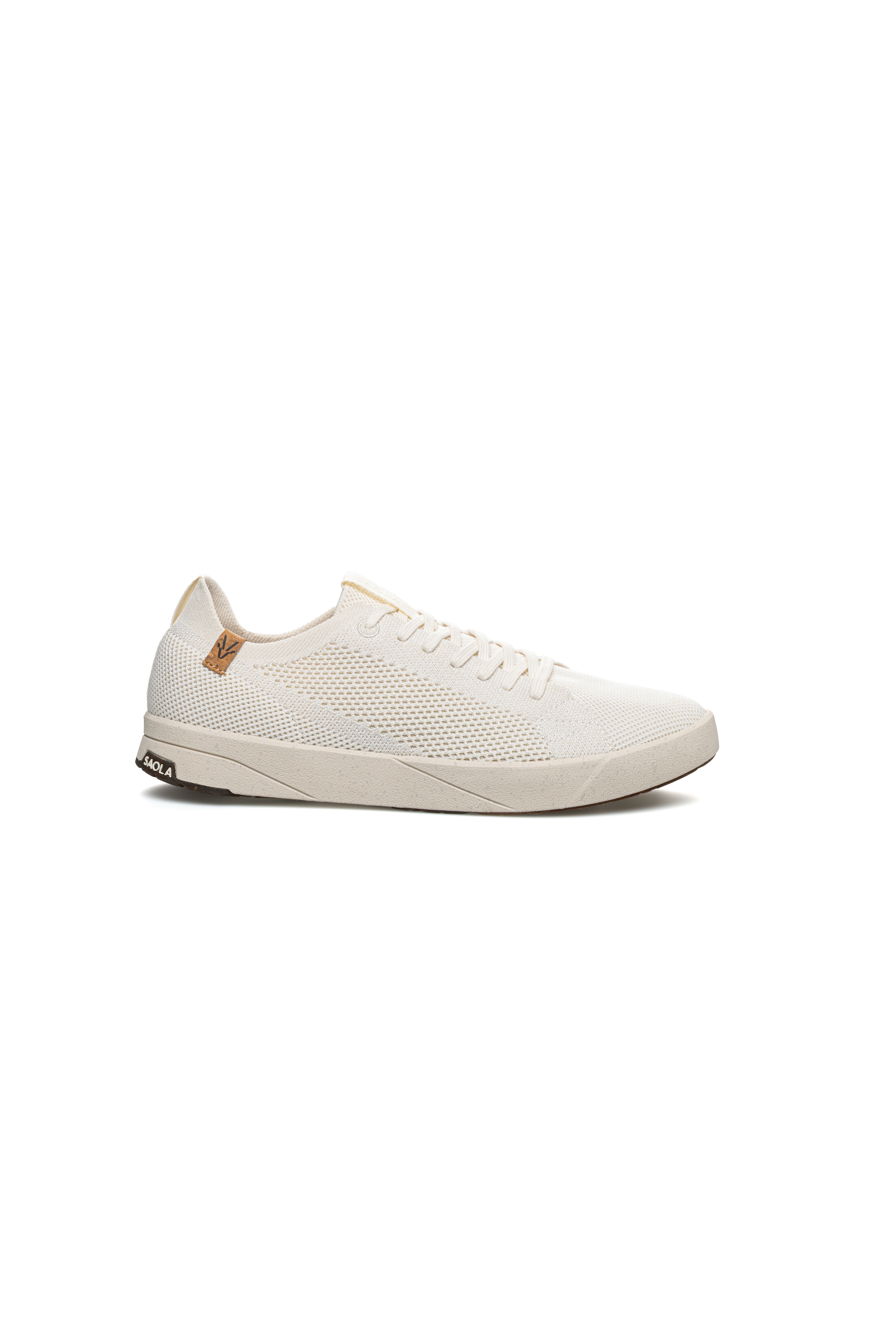 Image of SAOLA mannen vegan Sneakers Voor Heren Cannon Knit 2.0 Wit