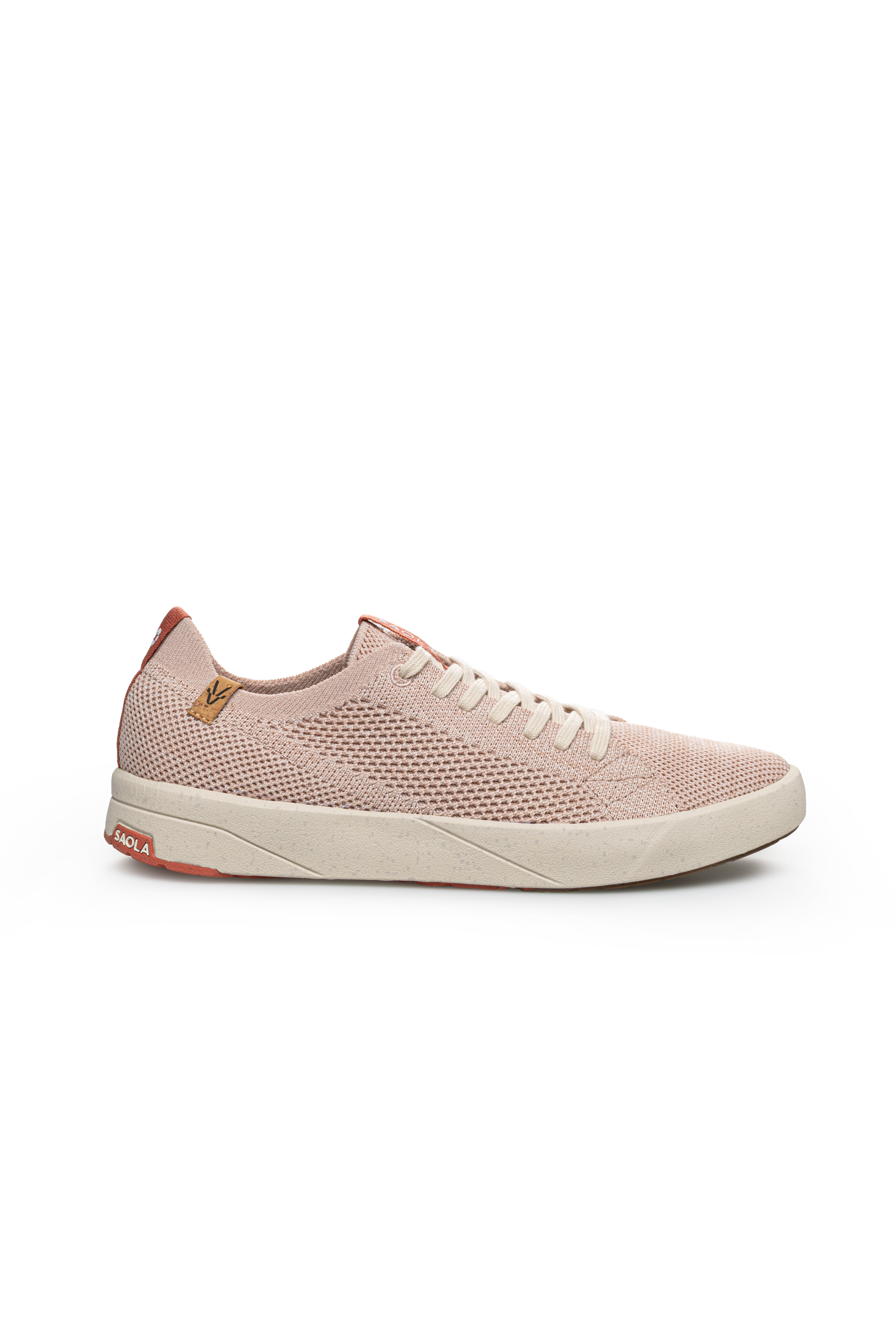 Image of SAOLA dames vegan Sneakers Voor Dames Cannon Knit 2.0 Faded Rose