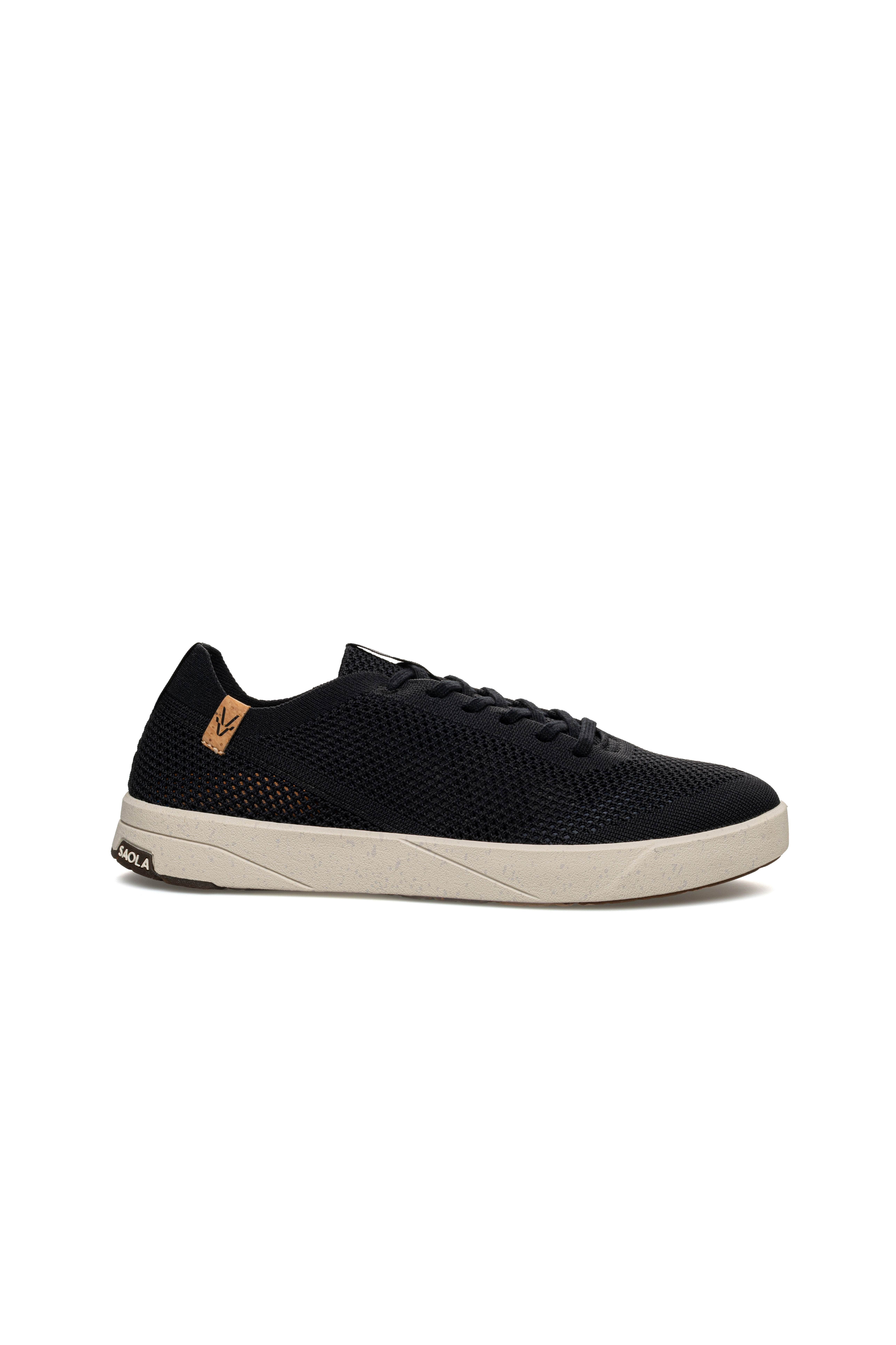 Image of SAOLA mannen vegan Sneakers Voor Heren Ezo Zwart