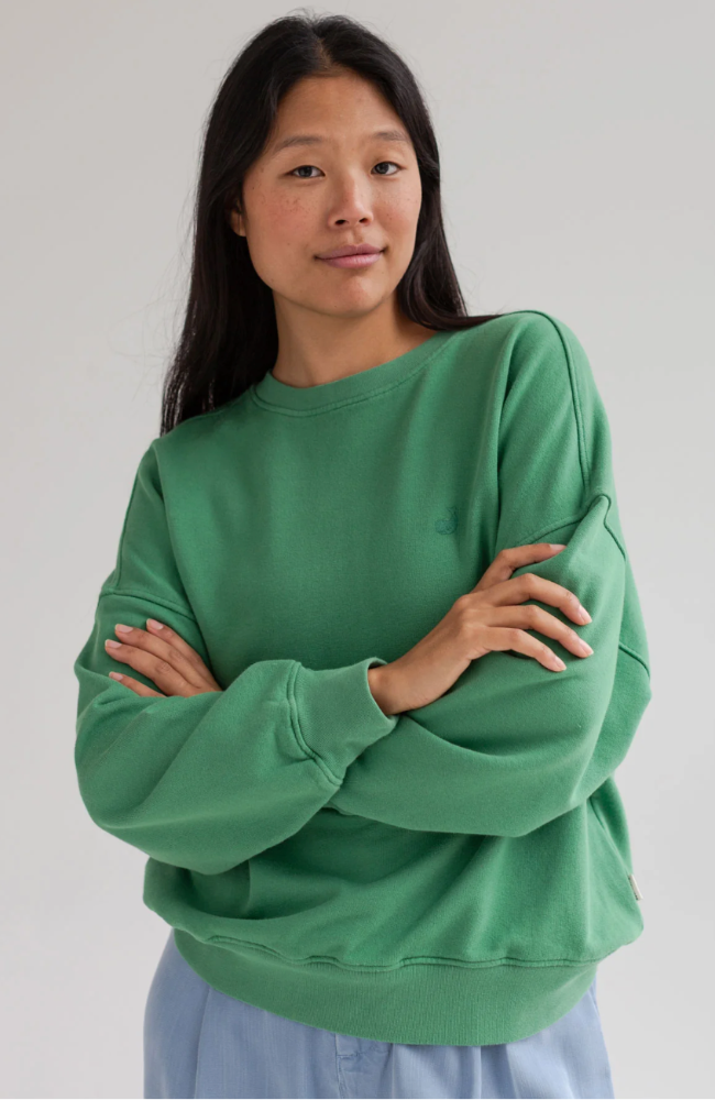 Image of TWOTHIRDS dames vegan Trui Niza Green
