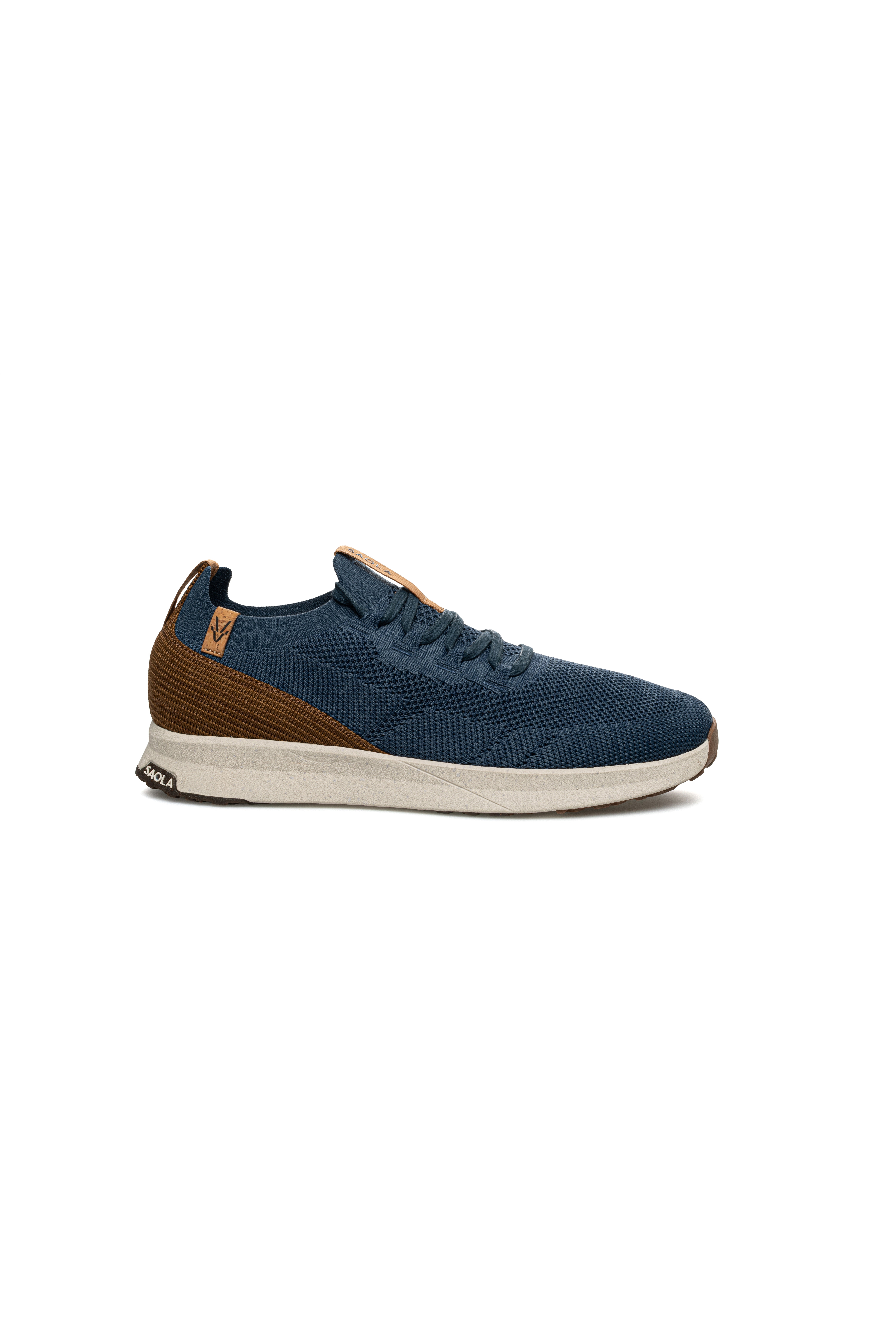 Image of SAOLA mannen vegan Sneakers Heren Tsavo 3 Marineblauw
