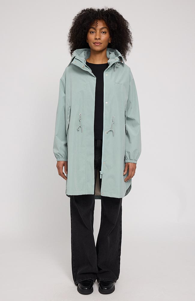 Mazine womens vegan Jacket Light Pale Aqua