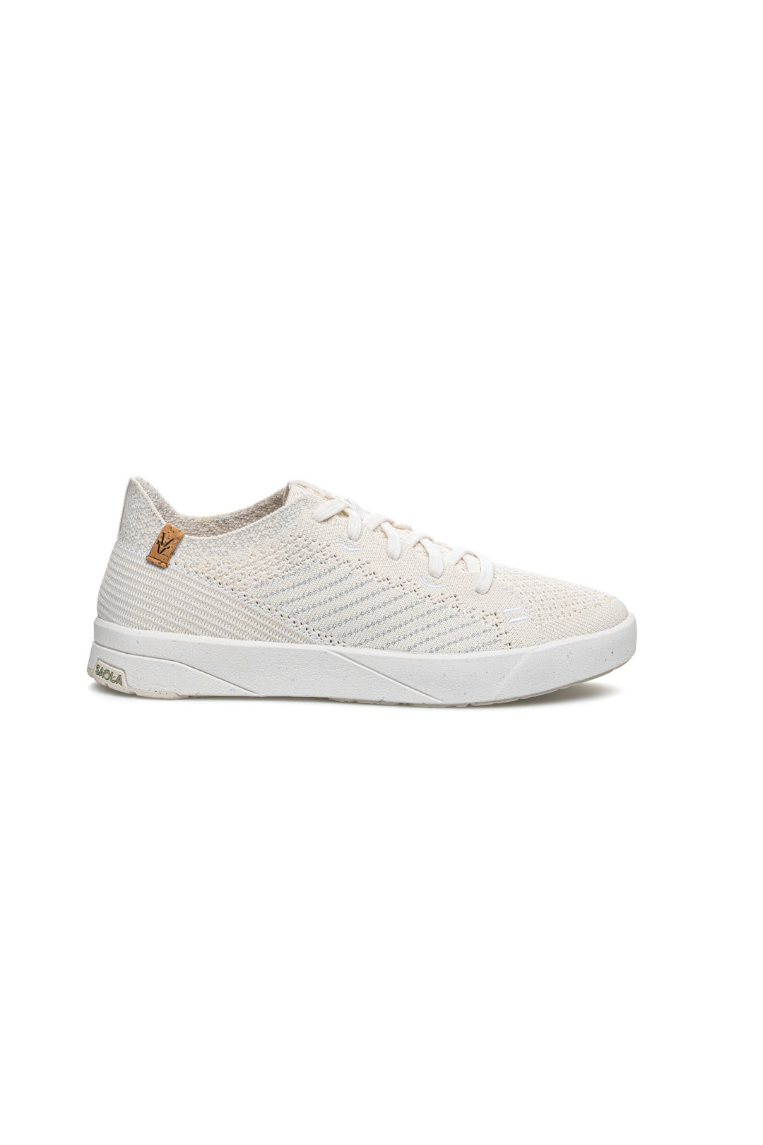 Image of SAOLA dames vegan Sneakers Dames Cannon Knit 3 Wit Zilver