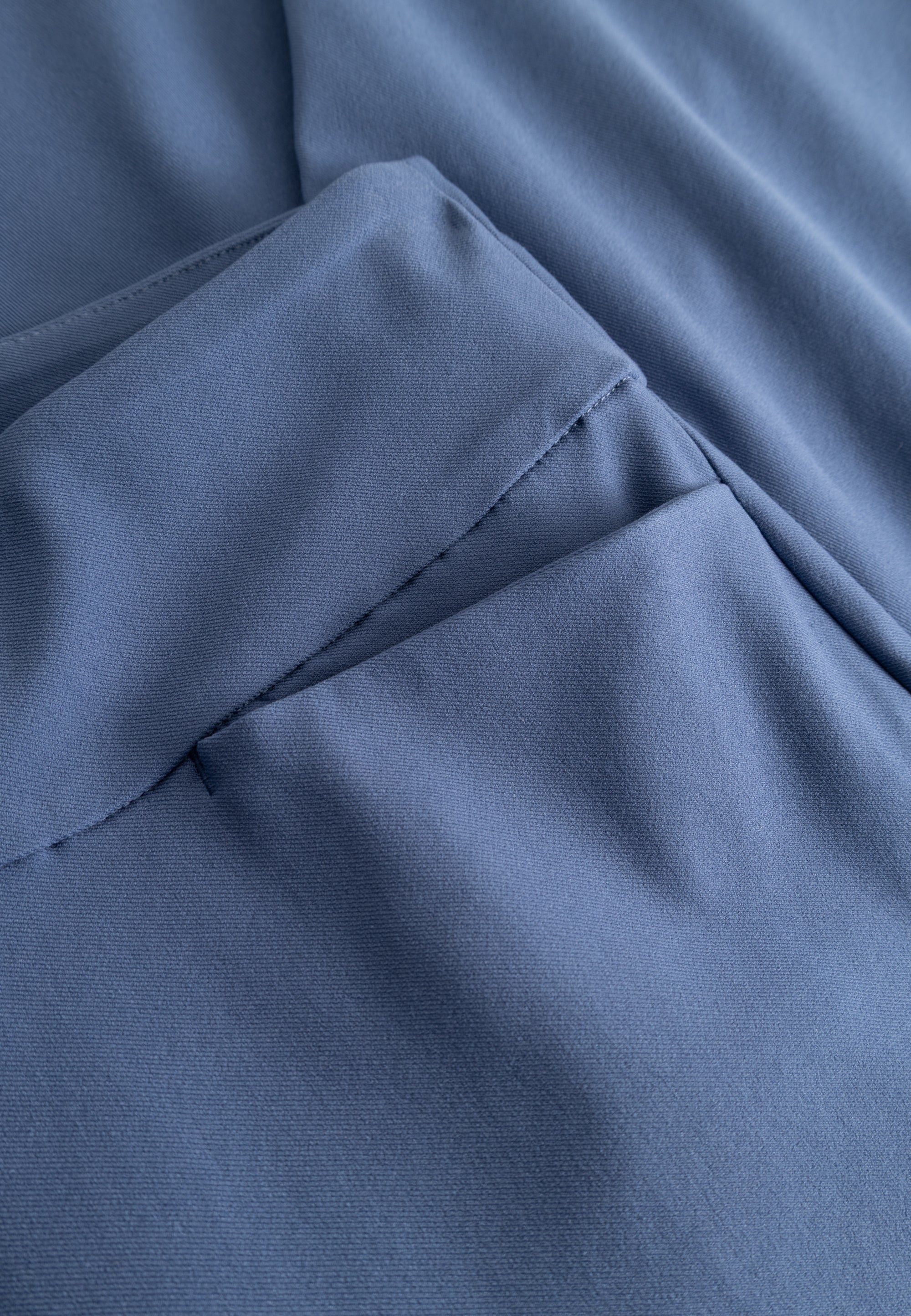 LAURIE Broek Thea Rechte Sl Blauw