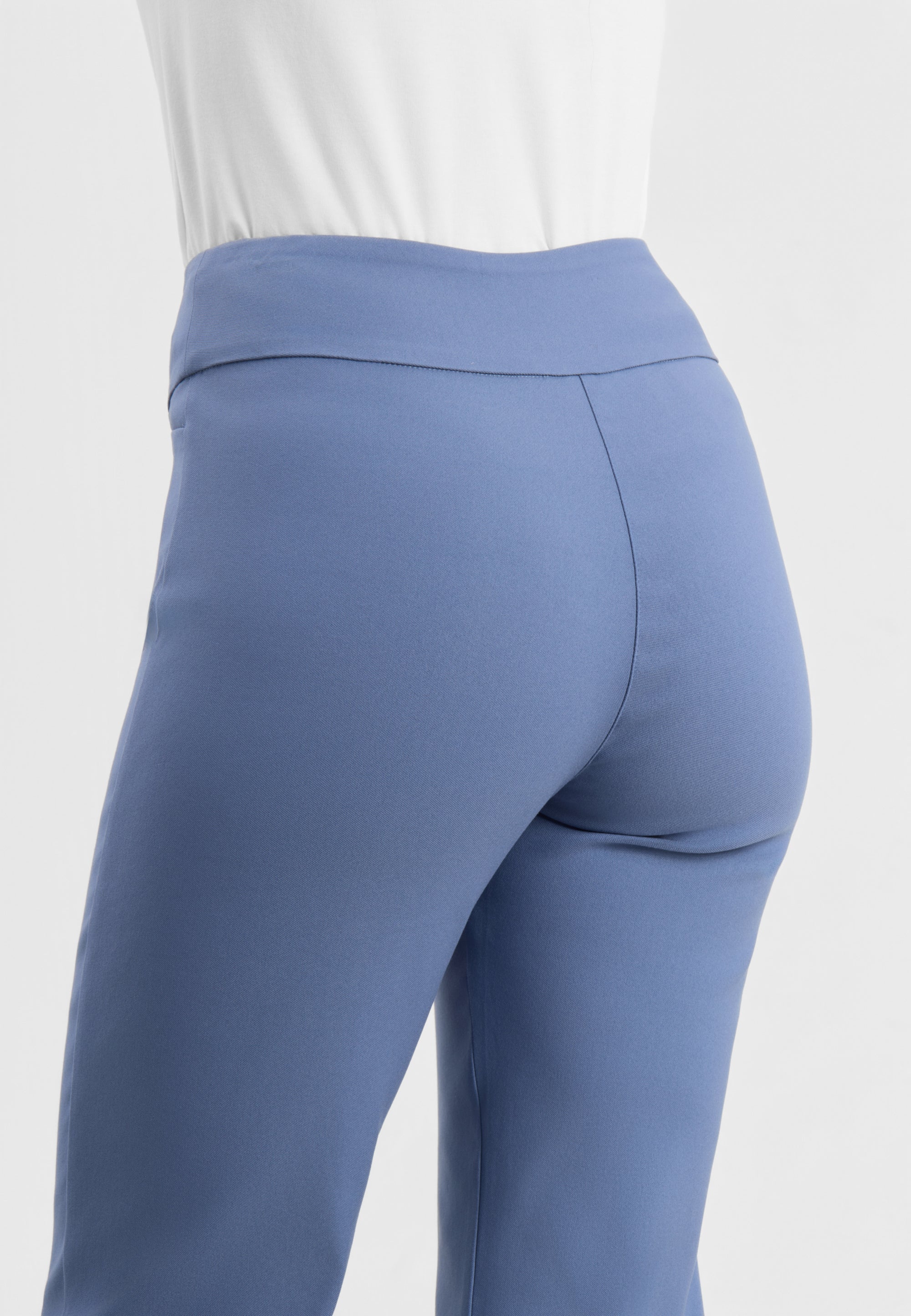 LAURIE Broek Thea Rechte Sl Blauw