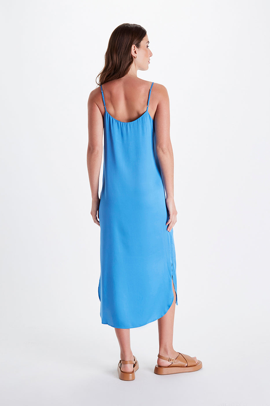 Neu Nomads womens vegan Dress Easy Slip Azure
