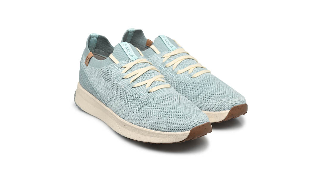SAOLA womens vegan Sneakers Women Tsavo 3 Pale Blue