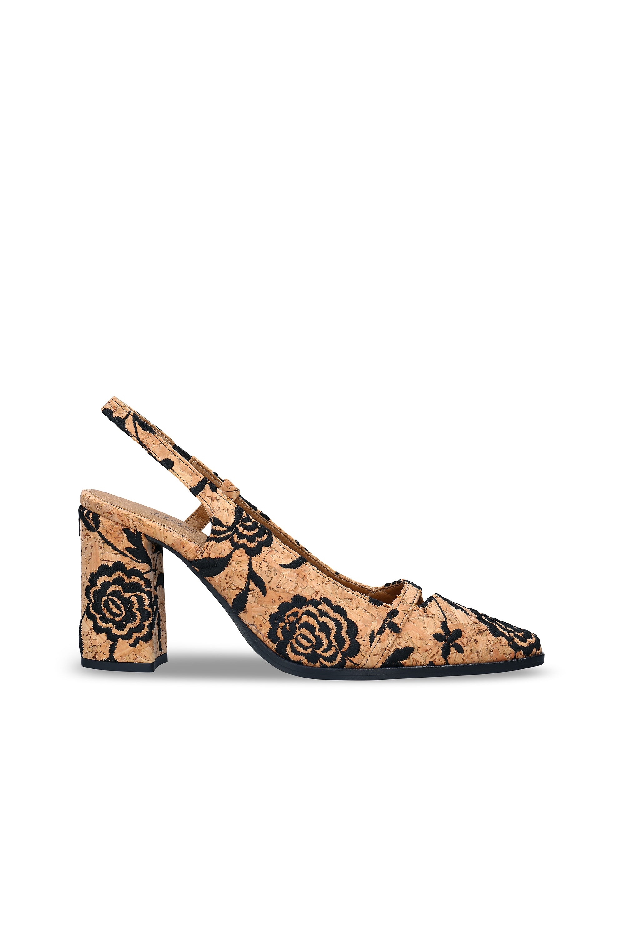 Image of NAE dames vegan Pumps Lilou Brown