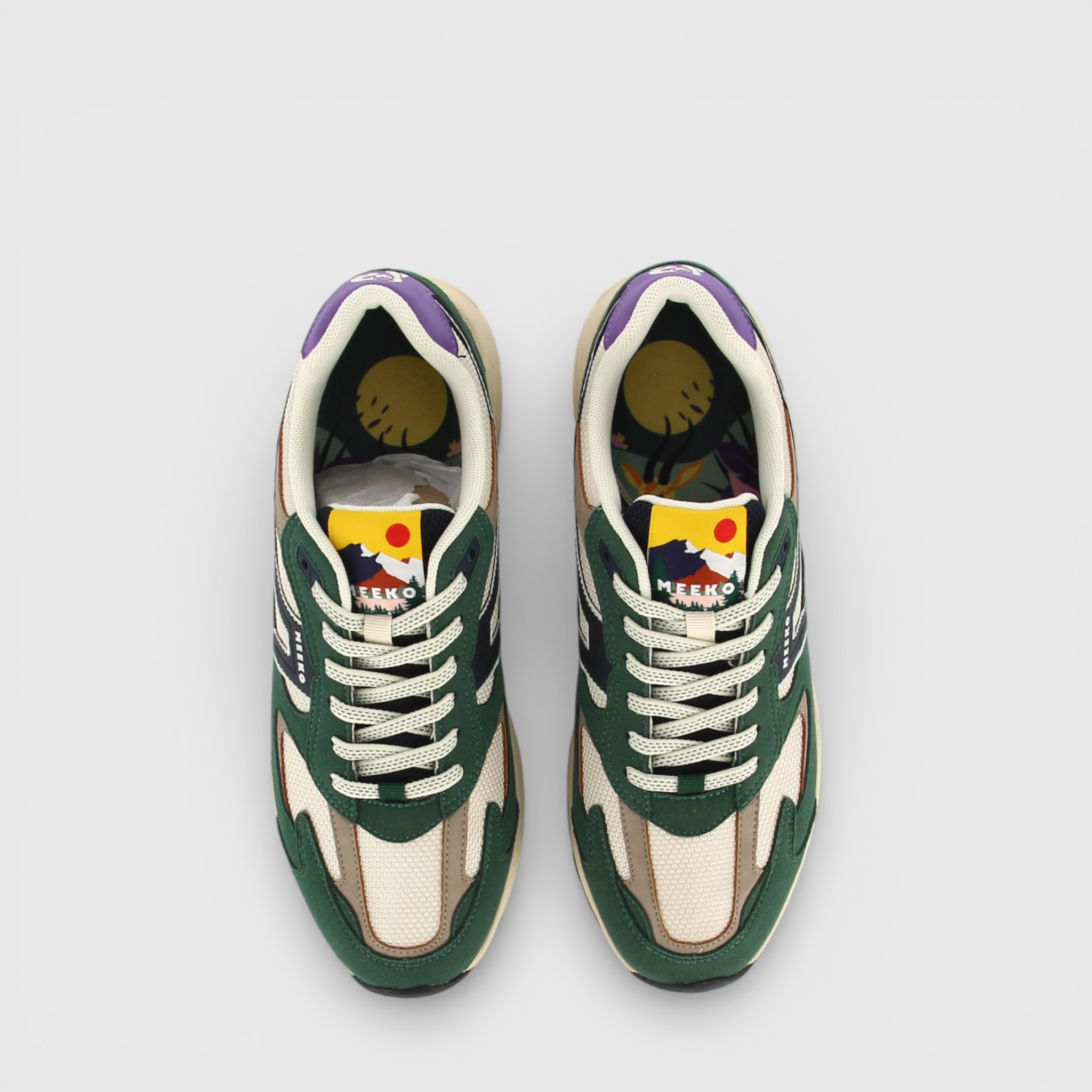 MEEKO Sneaker Capra Grün