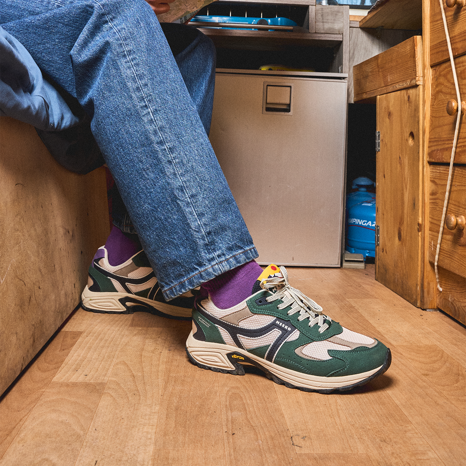 MEEKO Sneaker Capra Grün