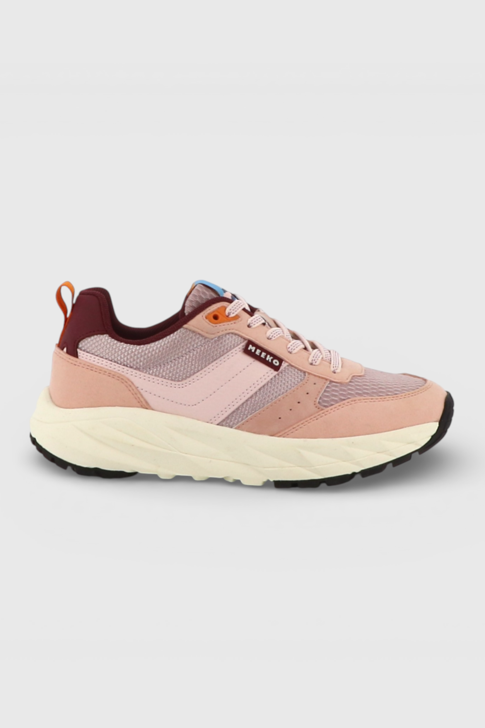 Image of MEEKO mannen vegan Sneakers Pongo Pastelroze