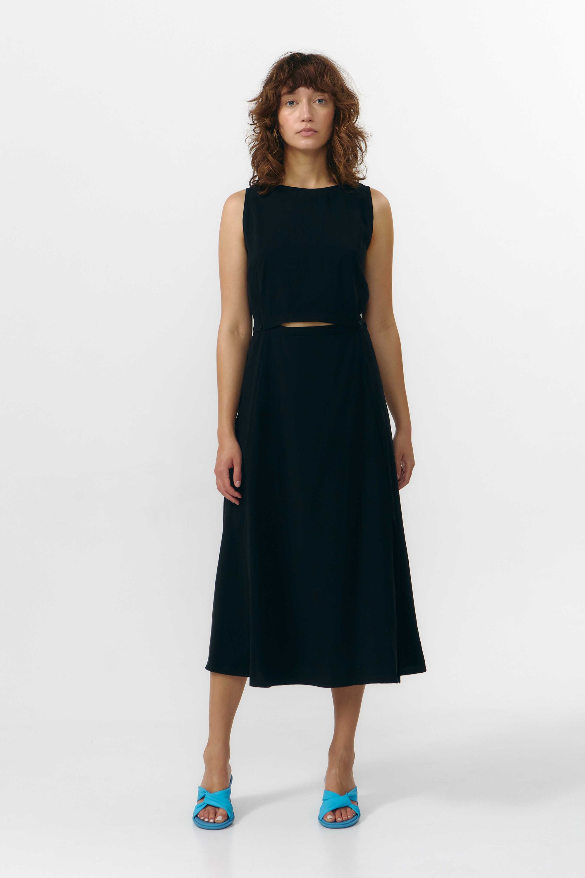 Image of SUITE13LAB dames vegan Jurk Tera Zwart