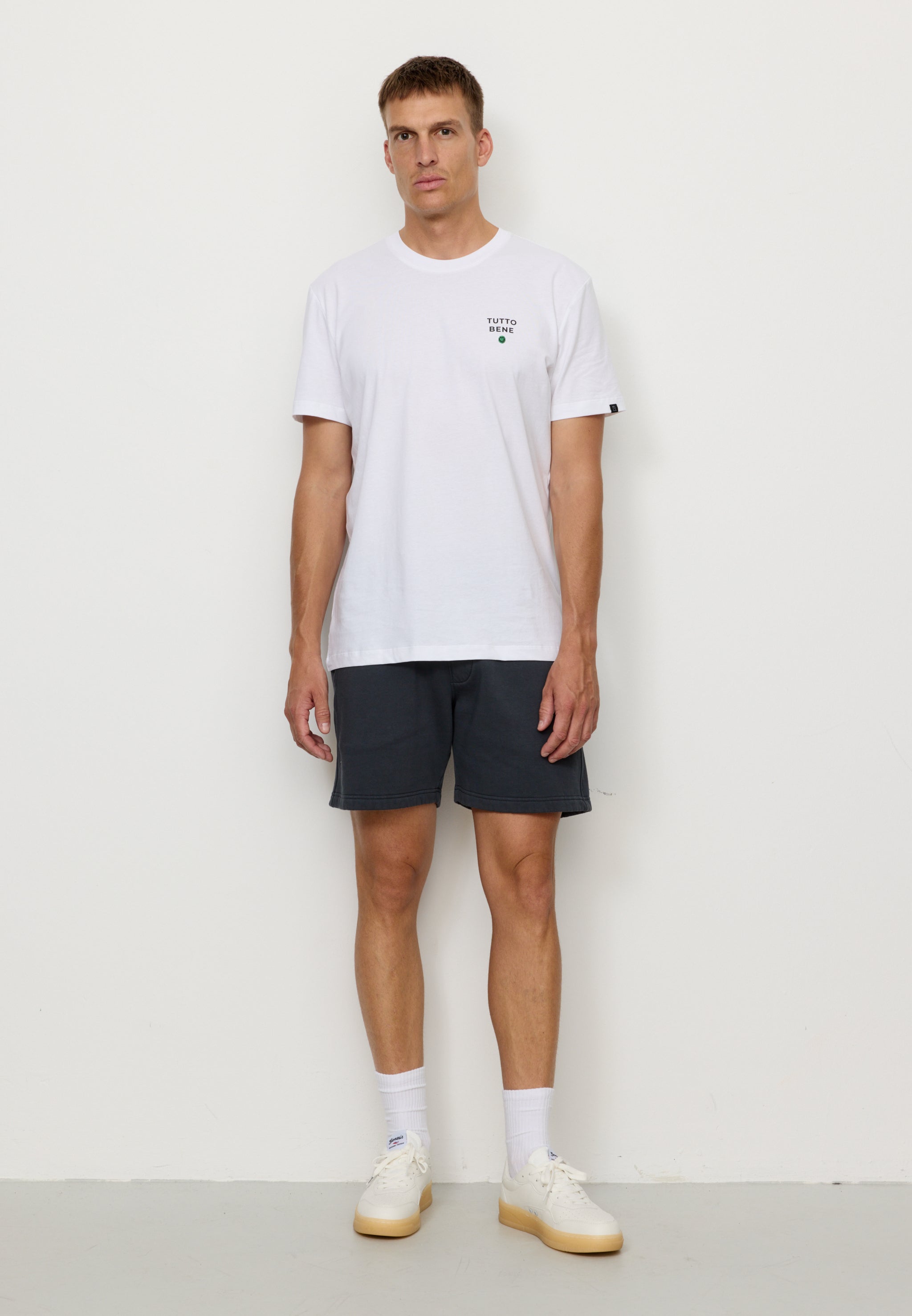 Recolution men vegan Sweatshorts Balm Dark Grey