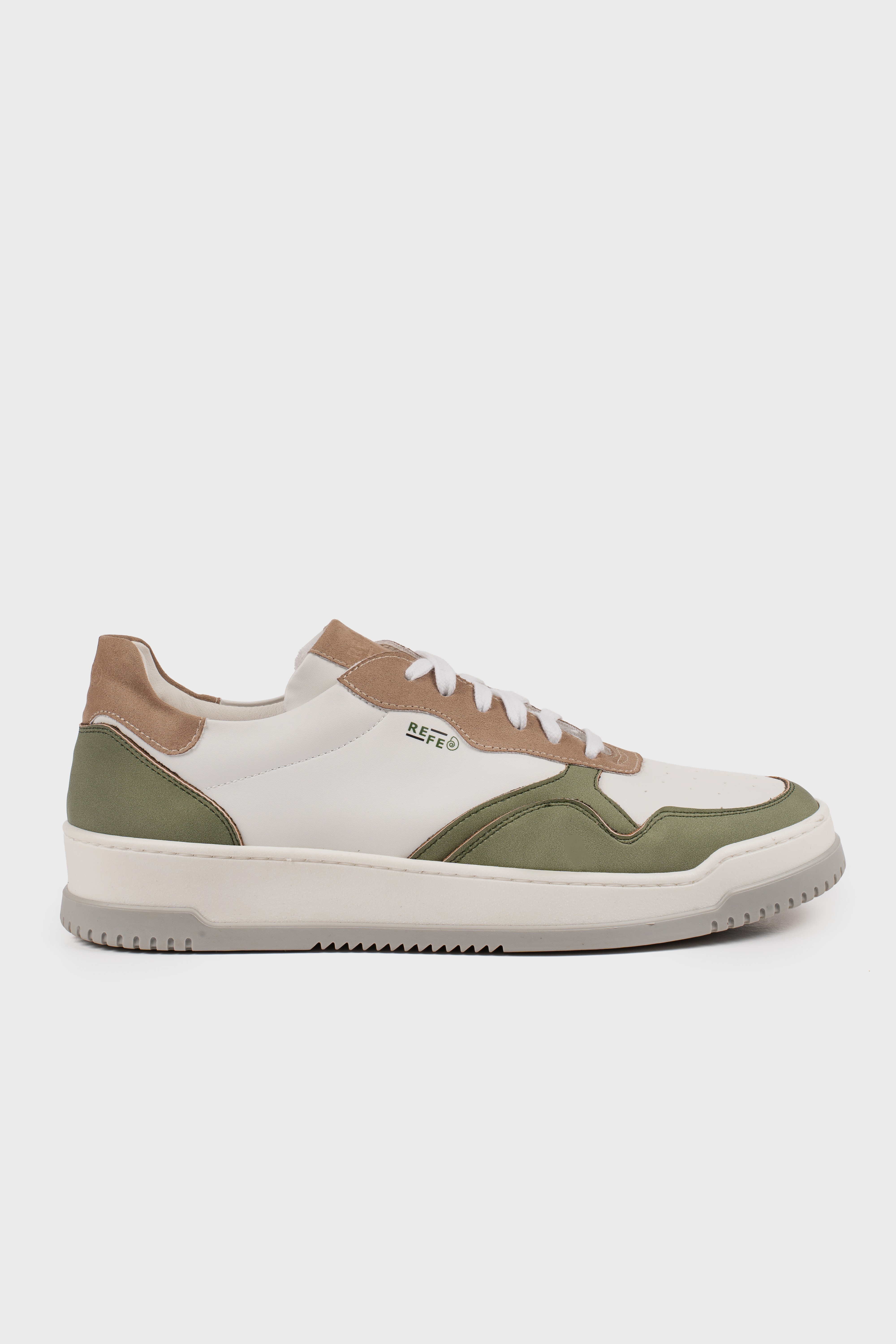 Image of Risorse Future mannen vegan Sneakers Wave Sage/Camel