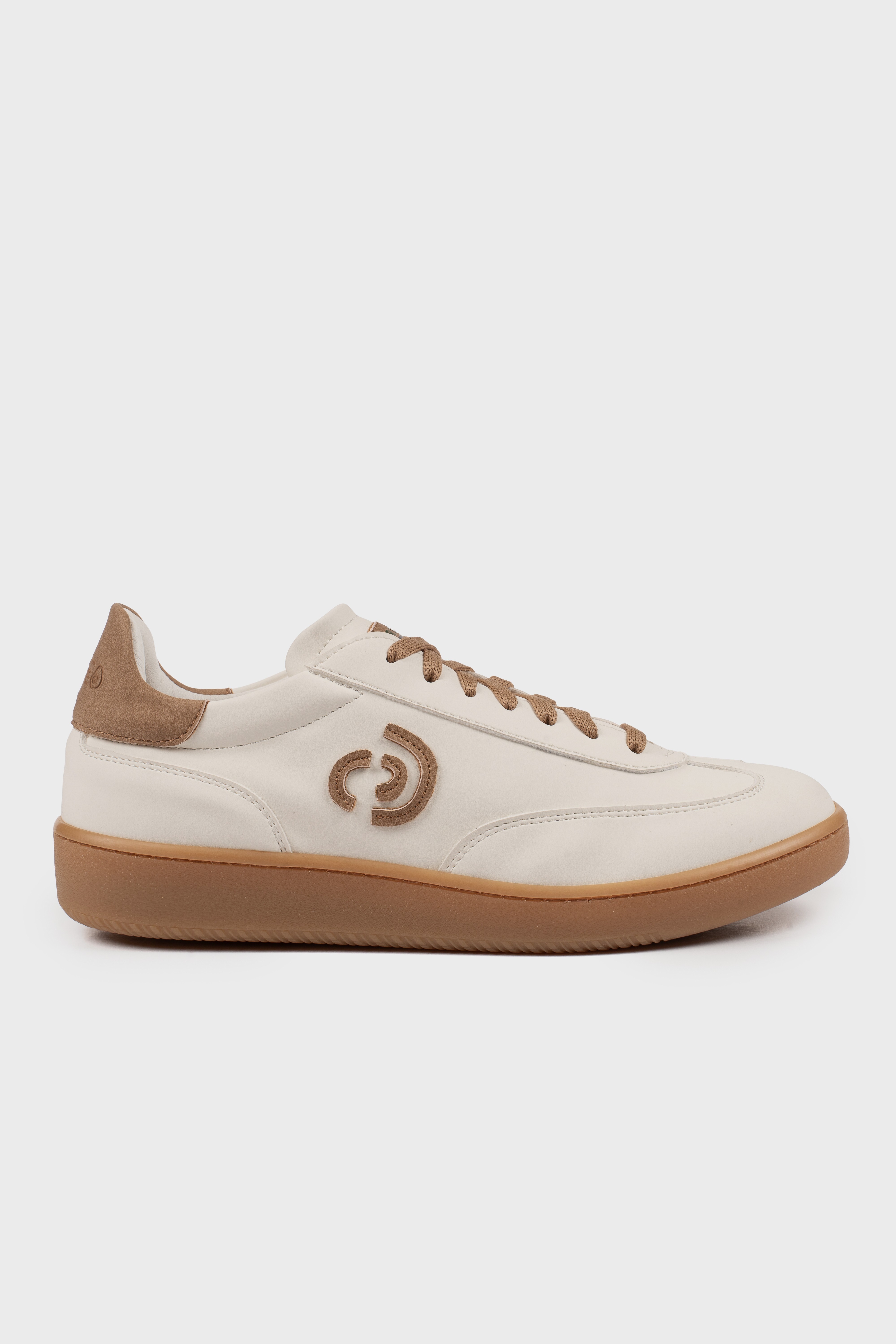 Image of Risorse Future mannen vegan Sneakers Zenit Wit Camel Bruin