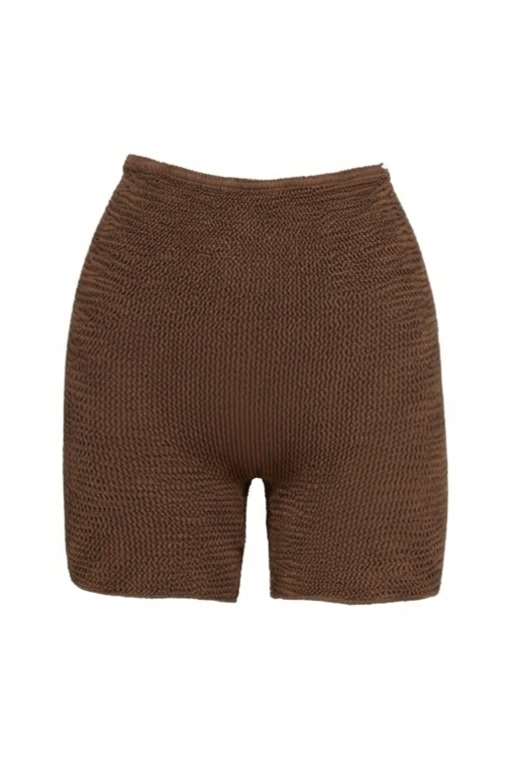 Image of CALAMOON dames vegan Shorts Chocoladebruin