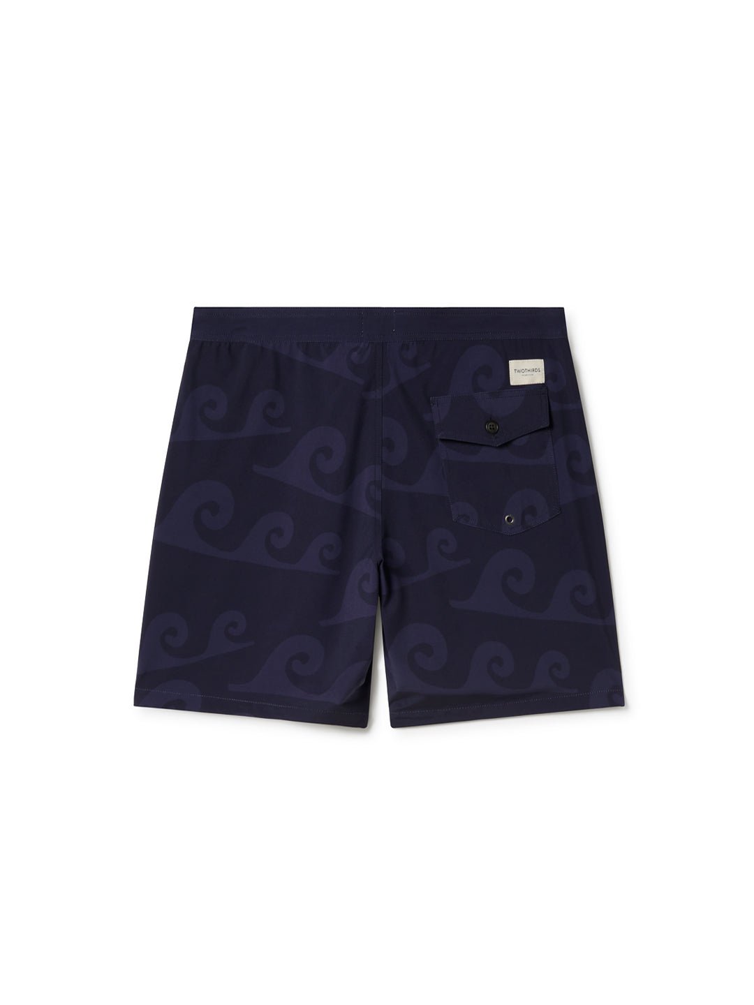 TWOTHIRDS men vegan Shorts Signal Ocean Blue